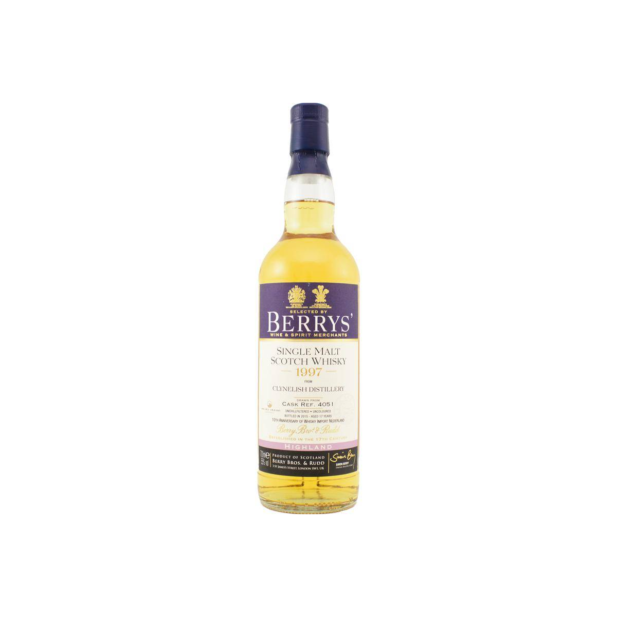 Clynelish 1997 17 Years Single Malt Whisky