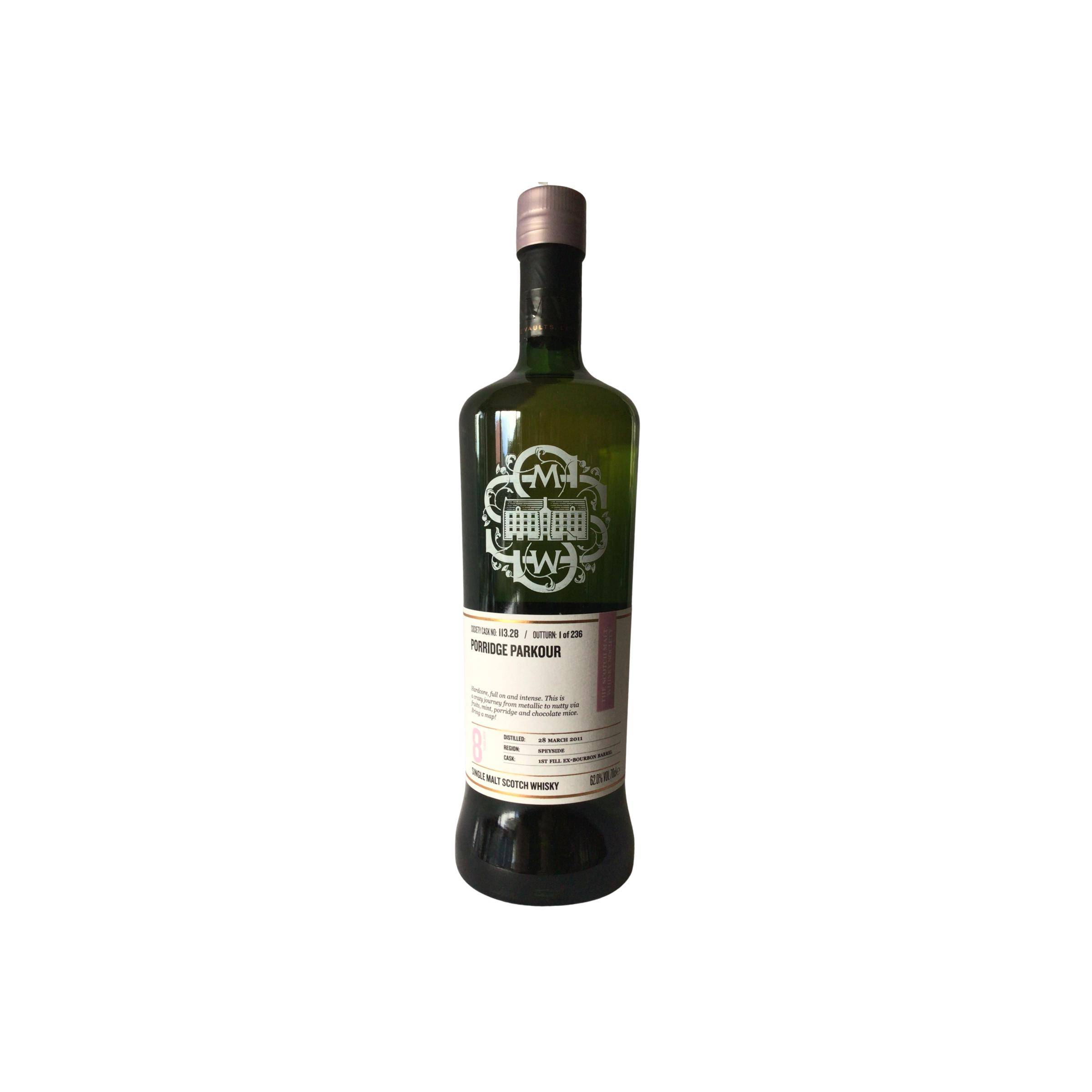 The Scotch Malt Whisky Society 2011 8 Years Single Malt Whisky