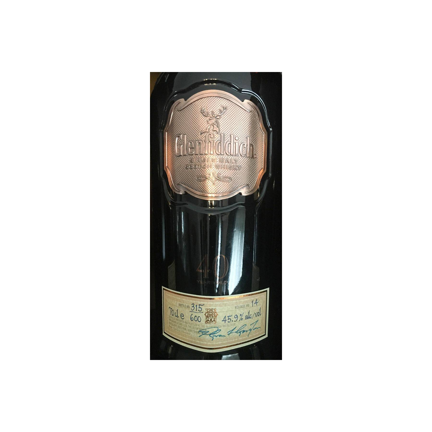 Glenfiddich 40 Years Single Malt Whisky