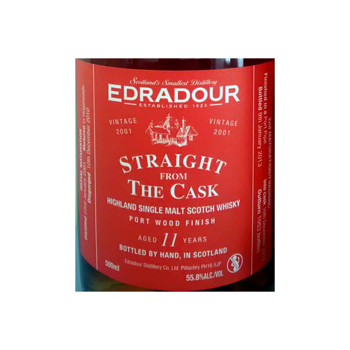 Edradour 2001 11 Years Single Malt Whisky 2