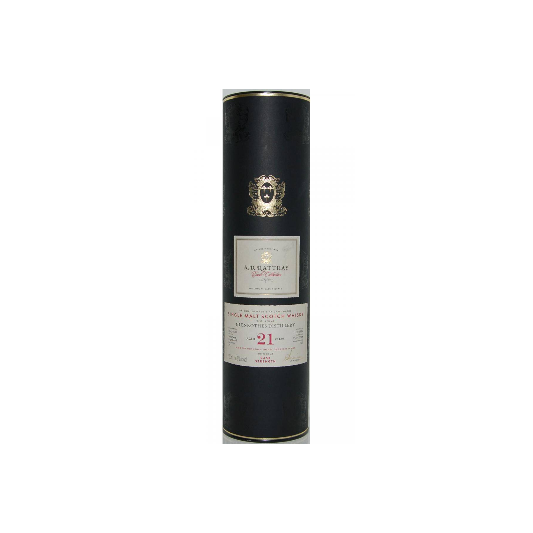 The Glenrothes Individual Cask Bottling 1996 21 Years Single Malt Whisky 2