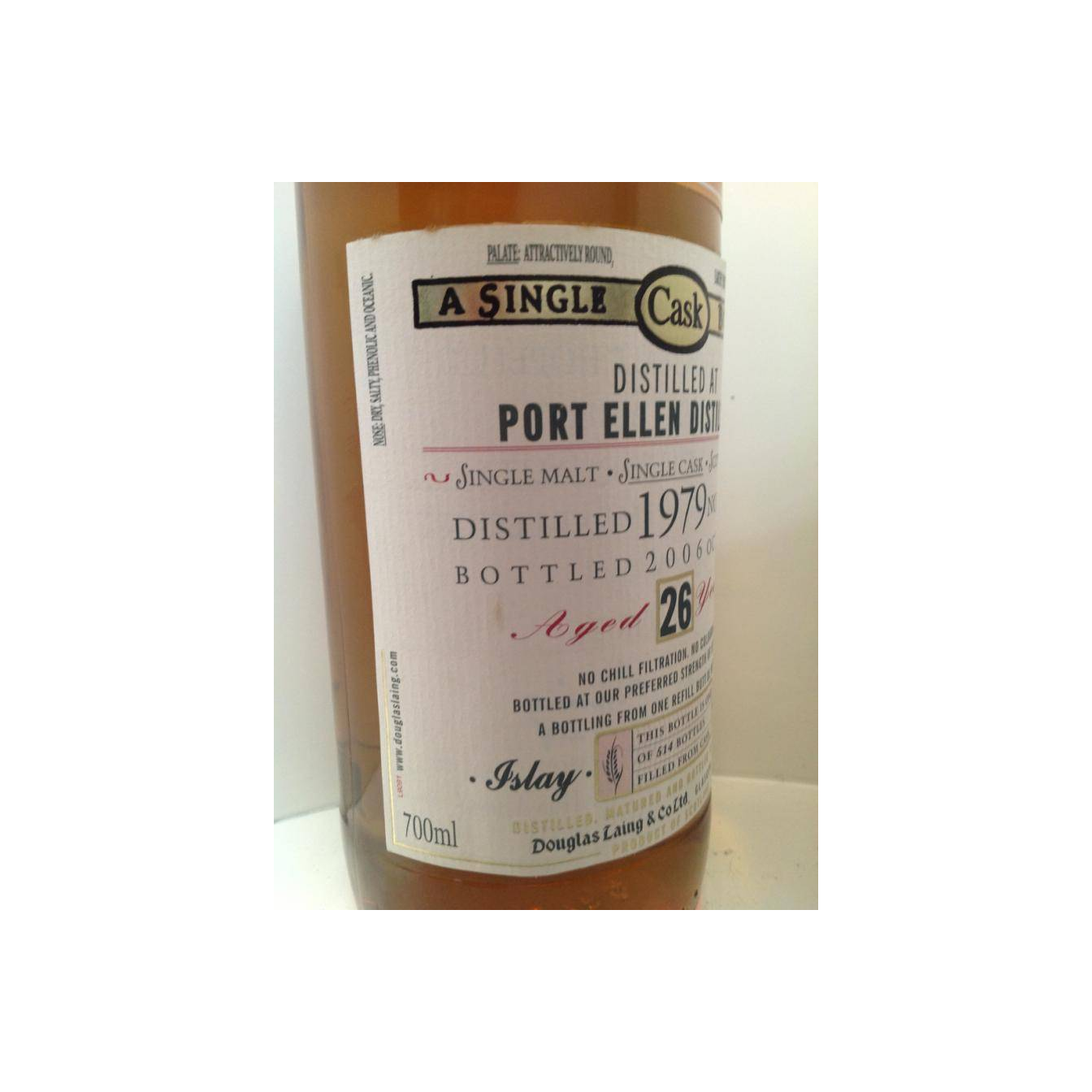 Port Ellen Old Malt Cask 1979 26 Years Single Malt Whisky 2