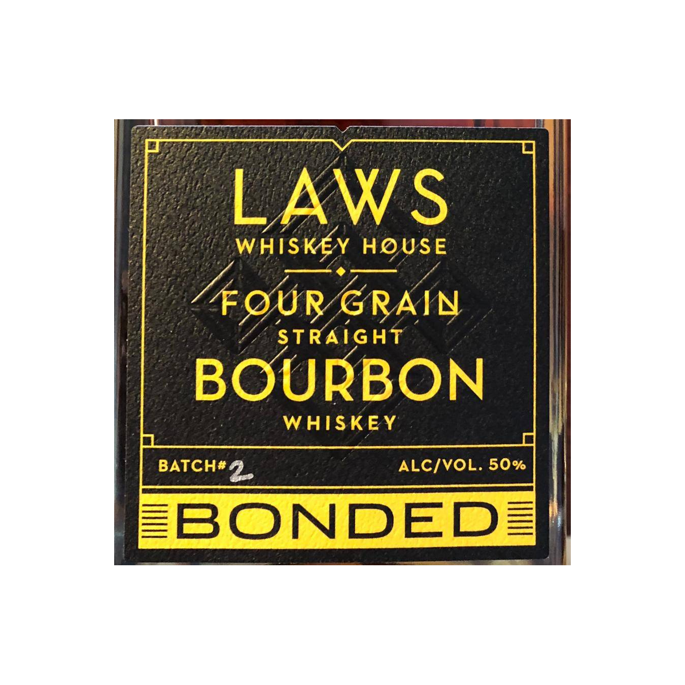 Laws Four Grain Straight Bourbon Whiskey