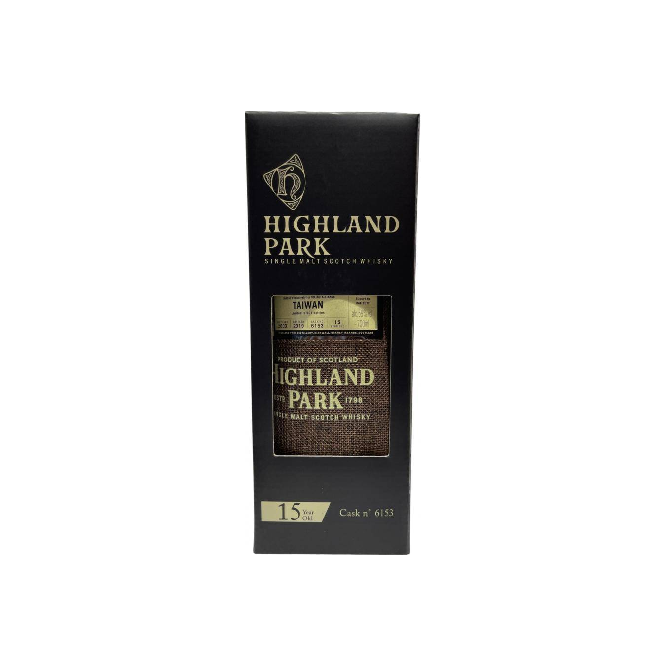 Highland Park Single Cask 2003 15 Years Single Malt Whisky 3