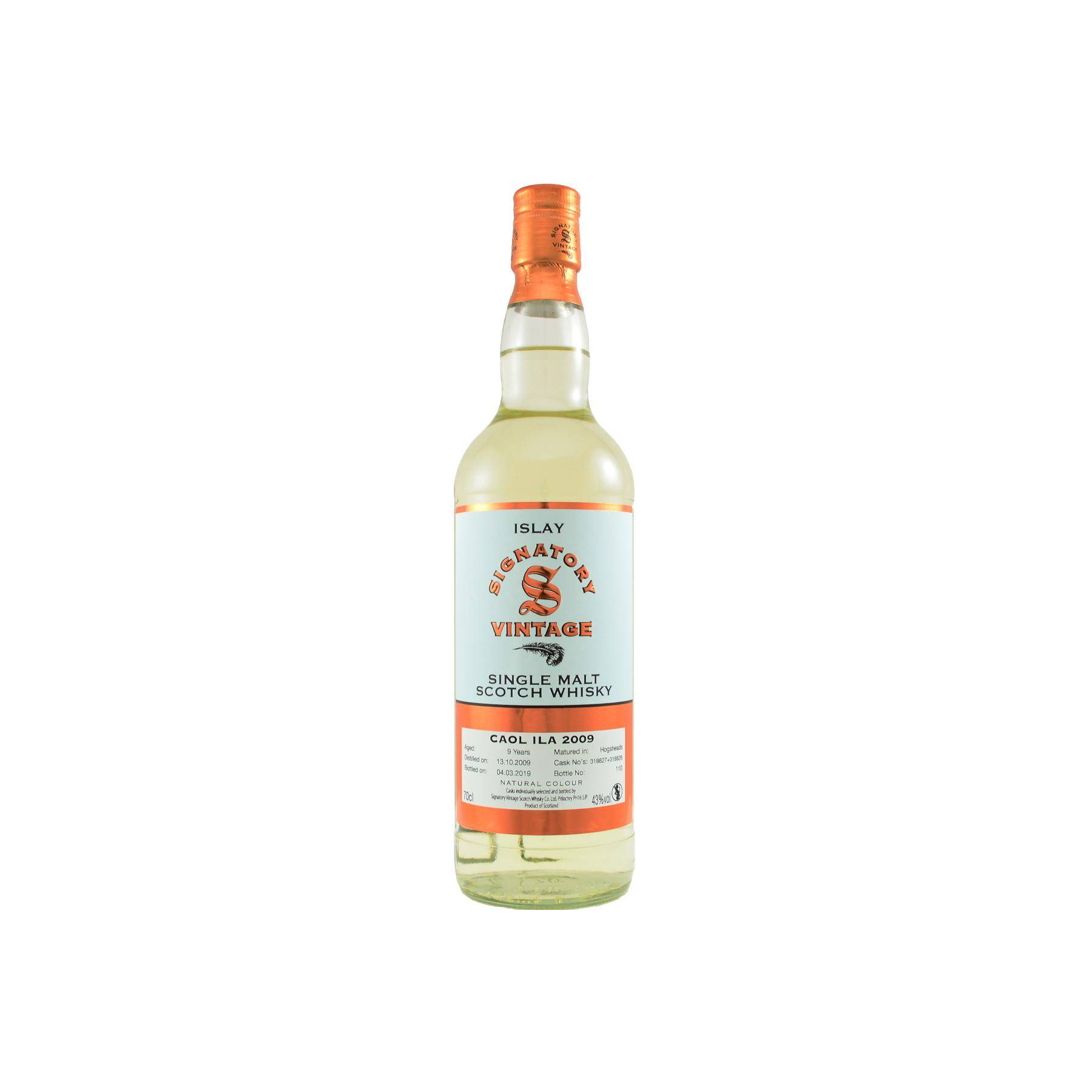 Caol Ila Vintage Collection 2009 9 Years Single Malt Whisky