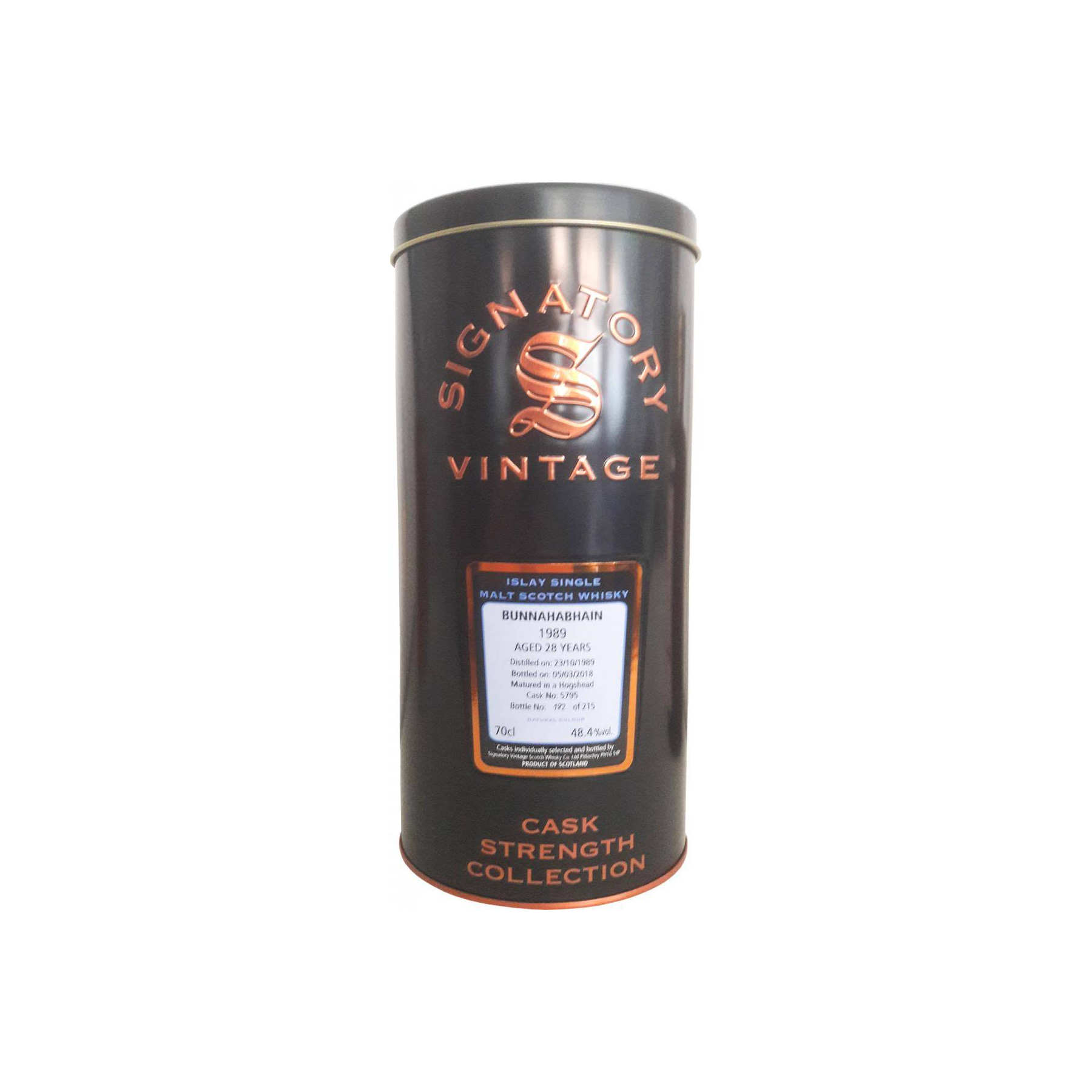 Bunnahabhain Cask Strength Collection 1989 28 Years Single Malt Whisky 3