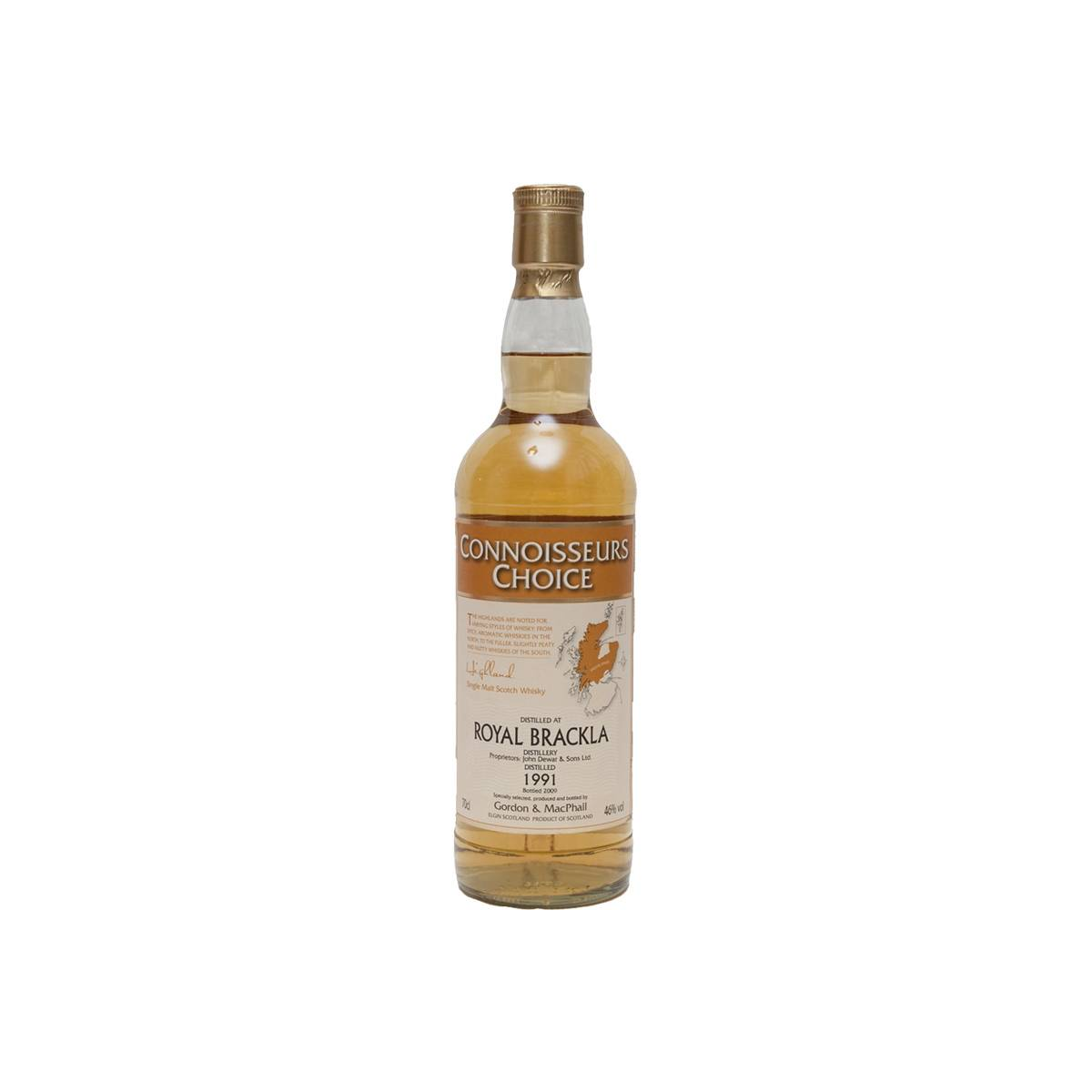 Royal Brackla Connoisseurs Choice 1991 17 Years Single Malt Whisky