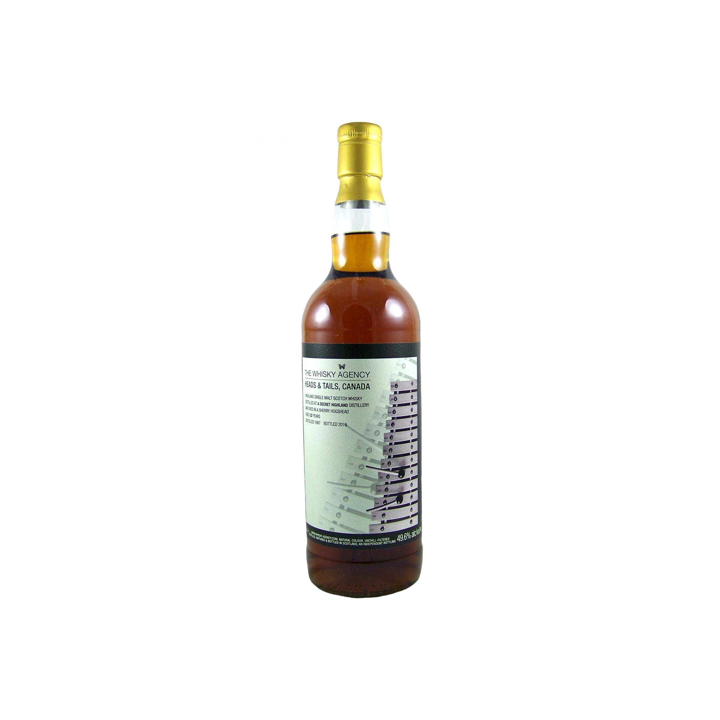 The Whisky Agency 1987 32 Years Single Malt Whisky