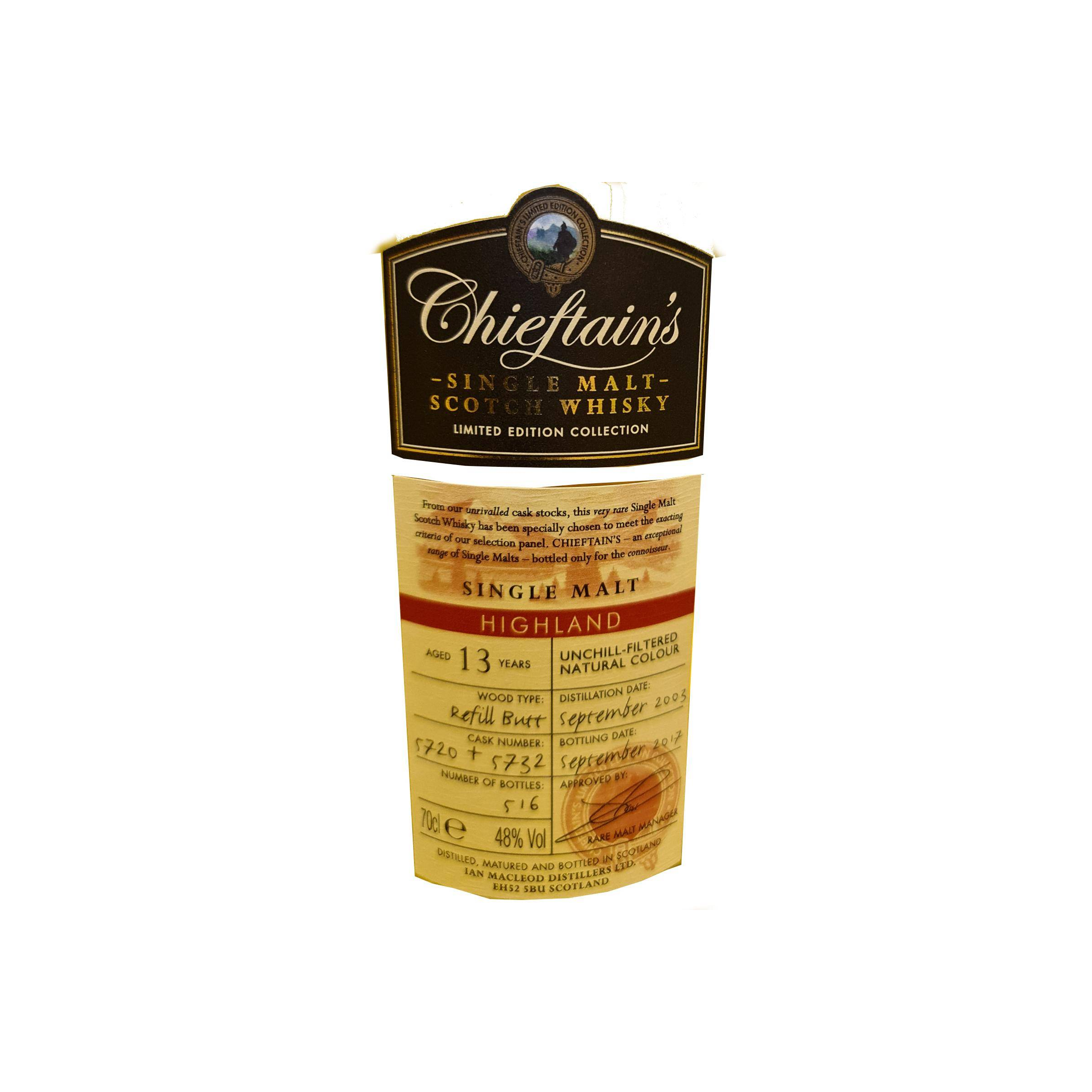 Ian Macleod 2003 13 Years Single Malt Whisky
