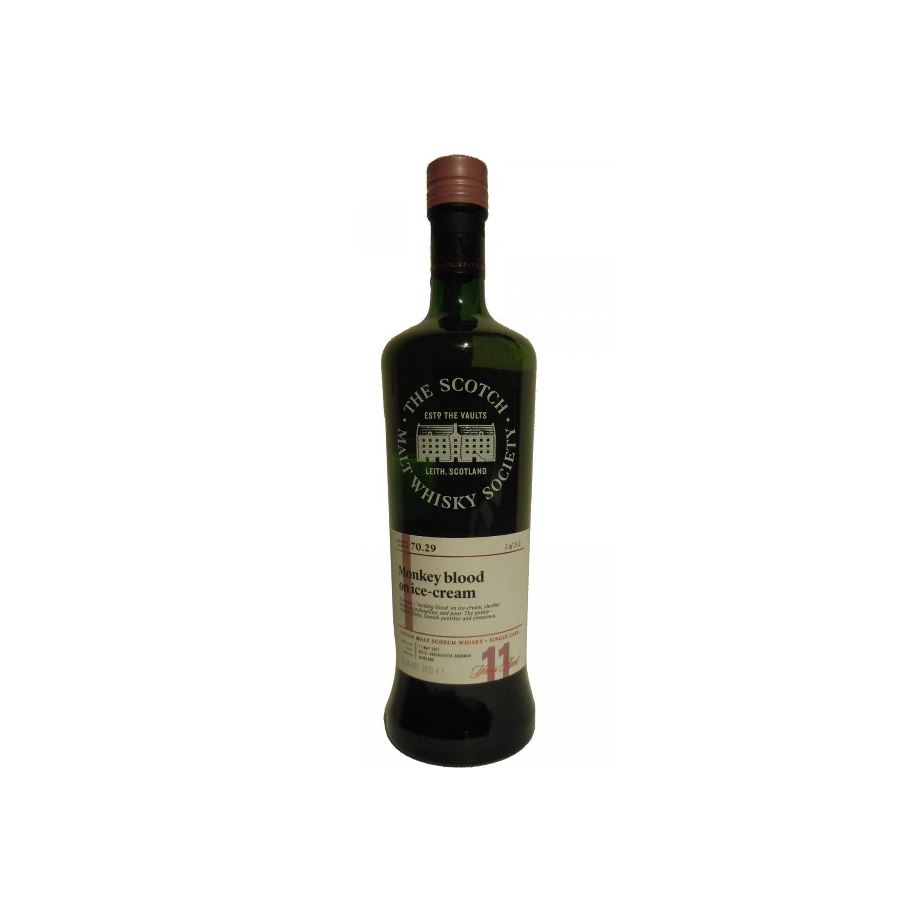 The Scotch Malt Whisky Society 2007 11 Years Single Malt Whisky