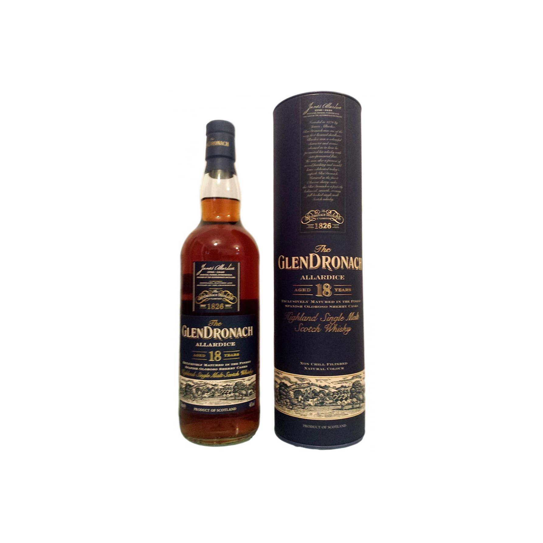 GlenDronach 18 Years Single Malt Whisky 3