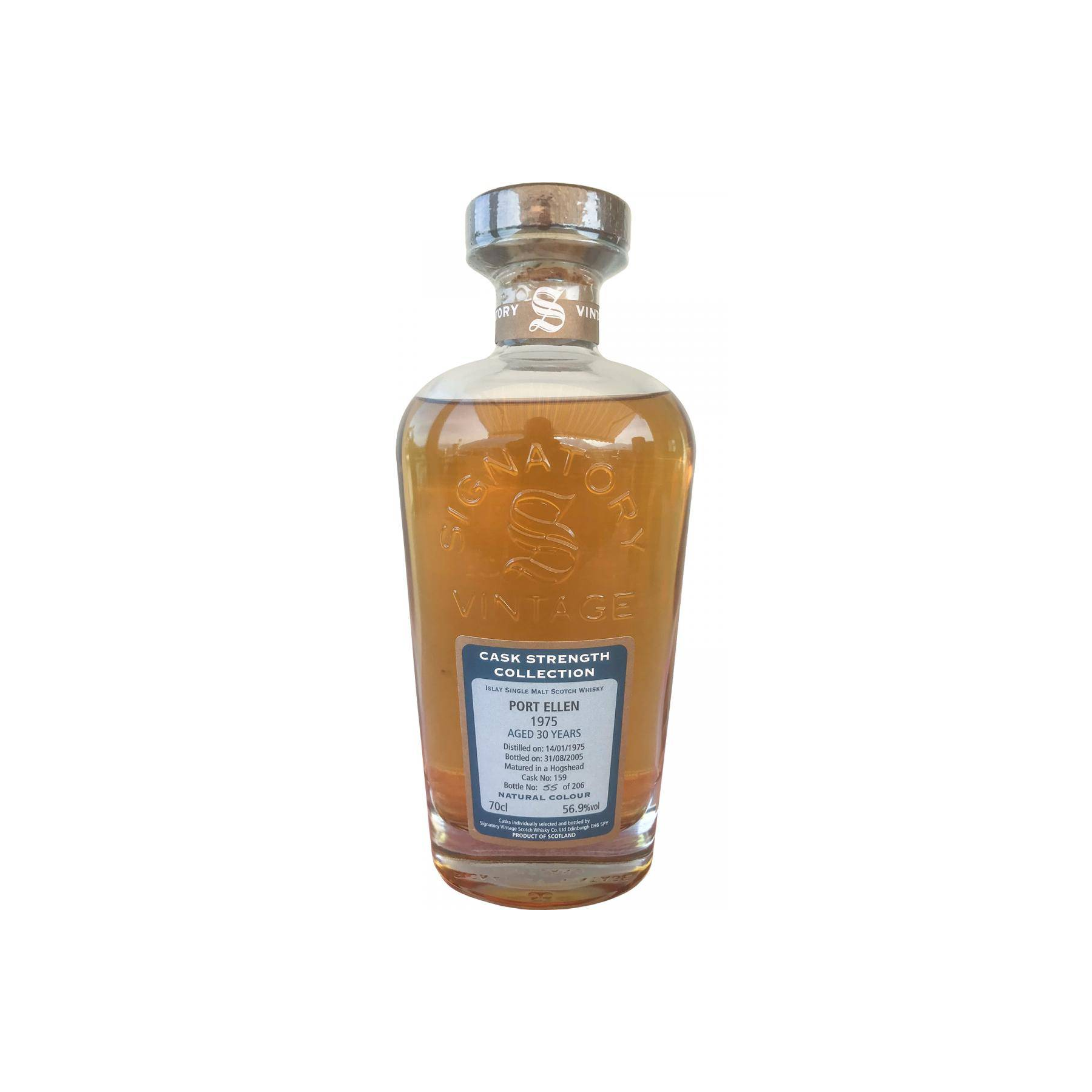 Port Ellen Cask Strength Collection 1975 30 Years Single Malt Whisky