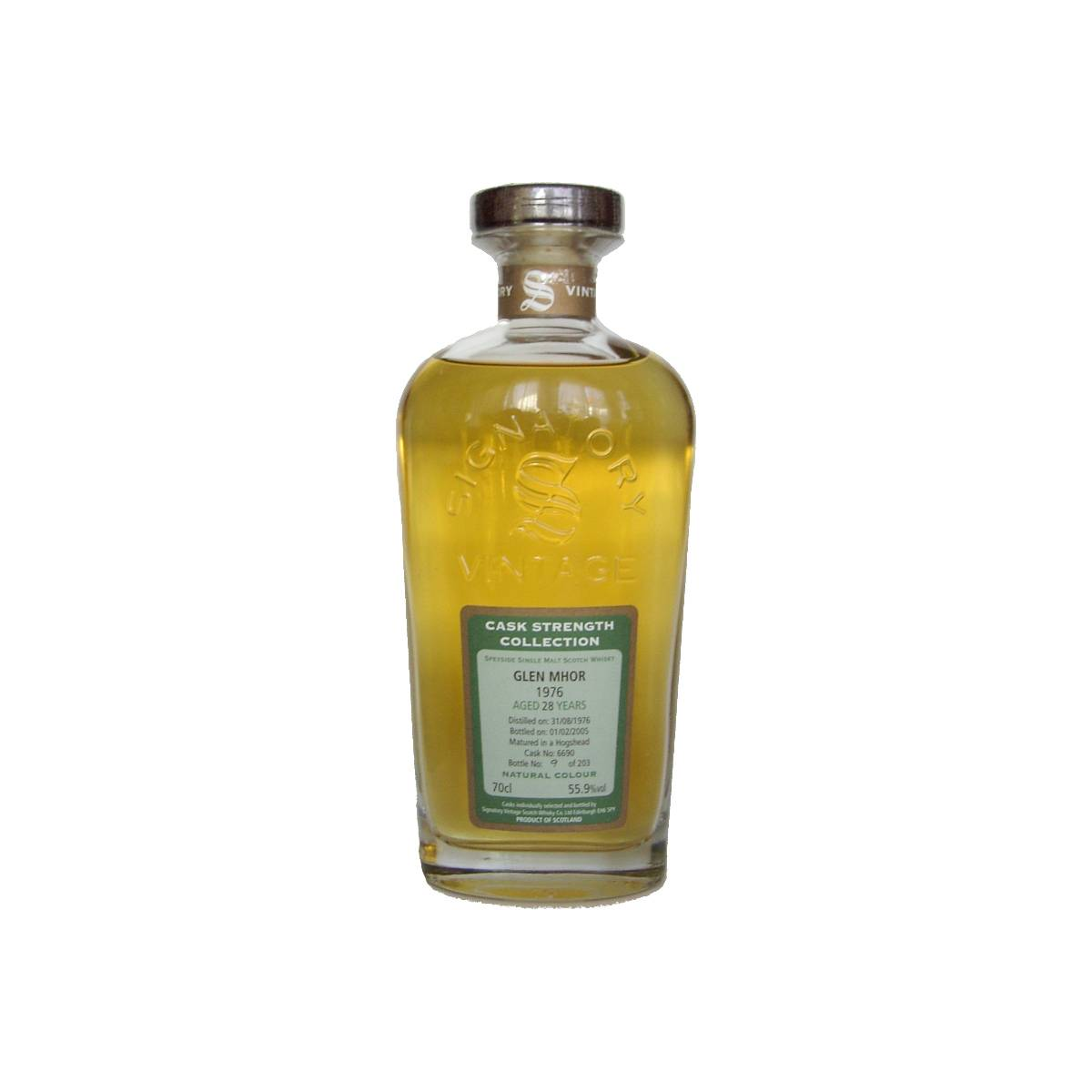 Glen Mhor Cask Strength Collection 1976 28 Years Single Malt Whisky