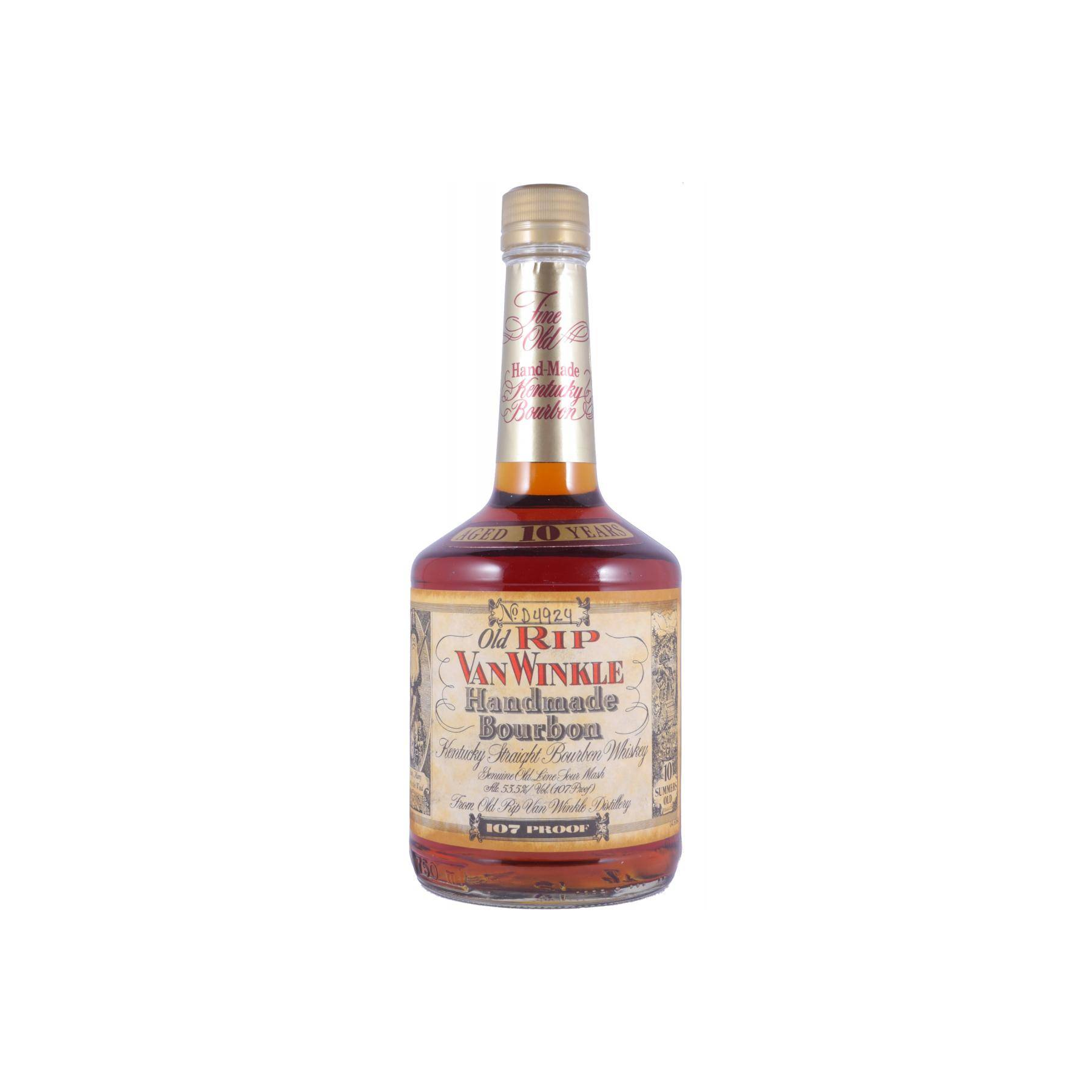 Pappy Van Winkle's 2002 10 Years Bourbon Whisky