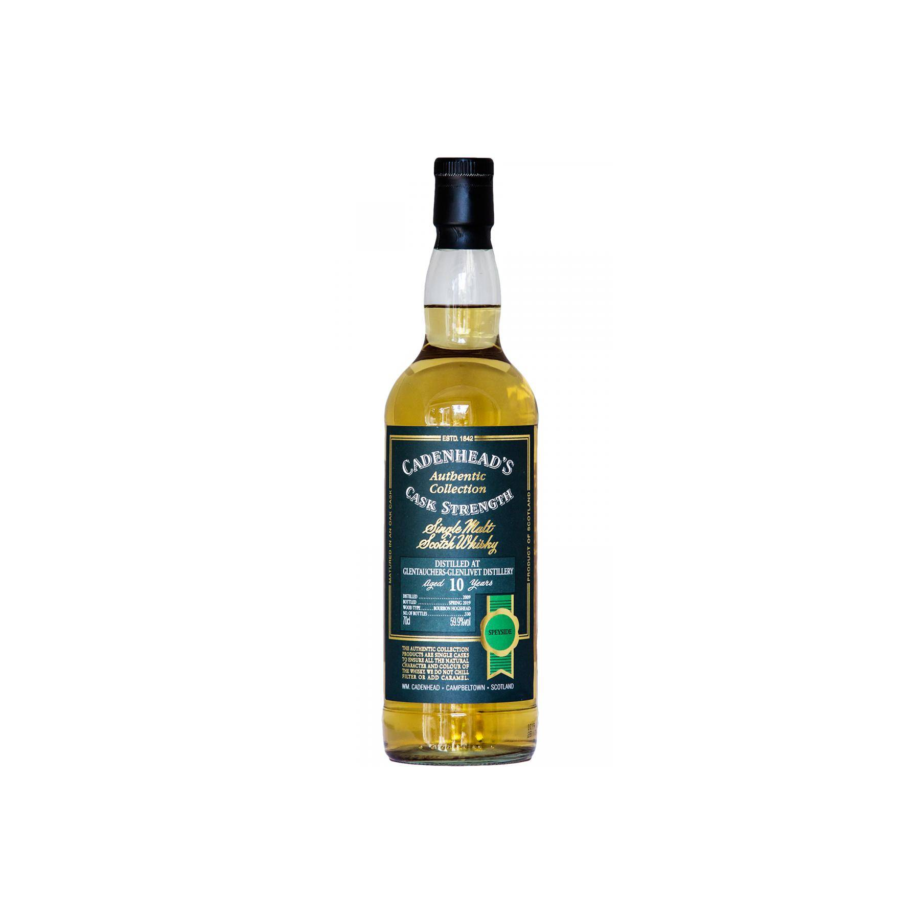 Glentauchers Authentic Collection 2009 10 Years Single Malt Whisky