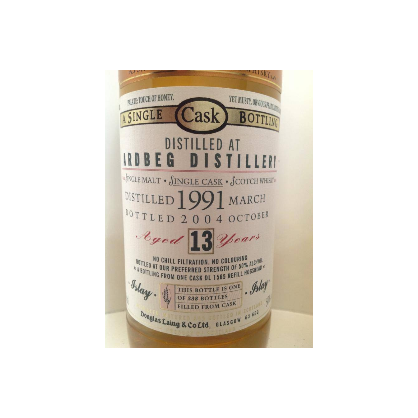 Ardbeg Old Malt Cask 1991 13 Years Single Malt Whisky 3