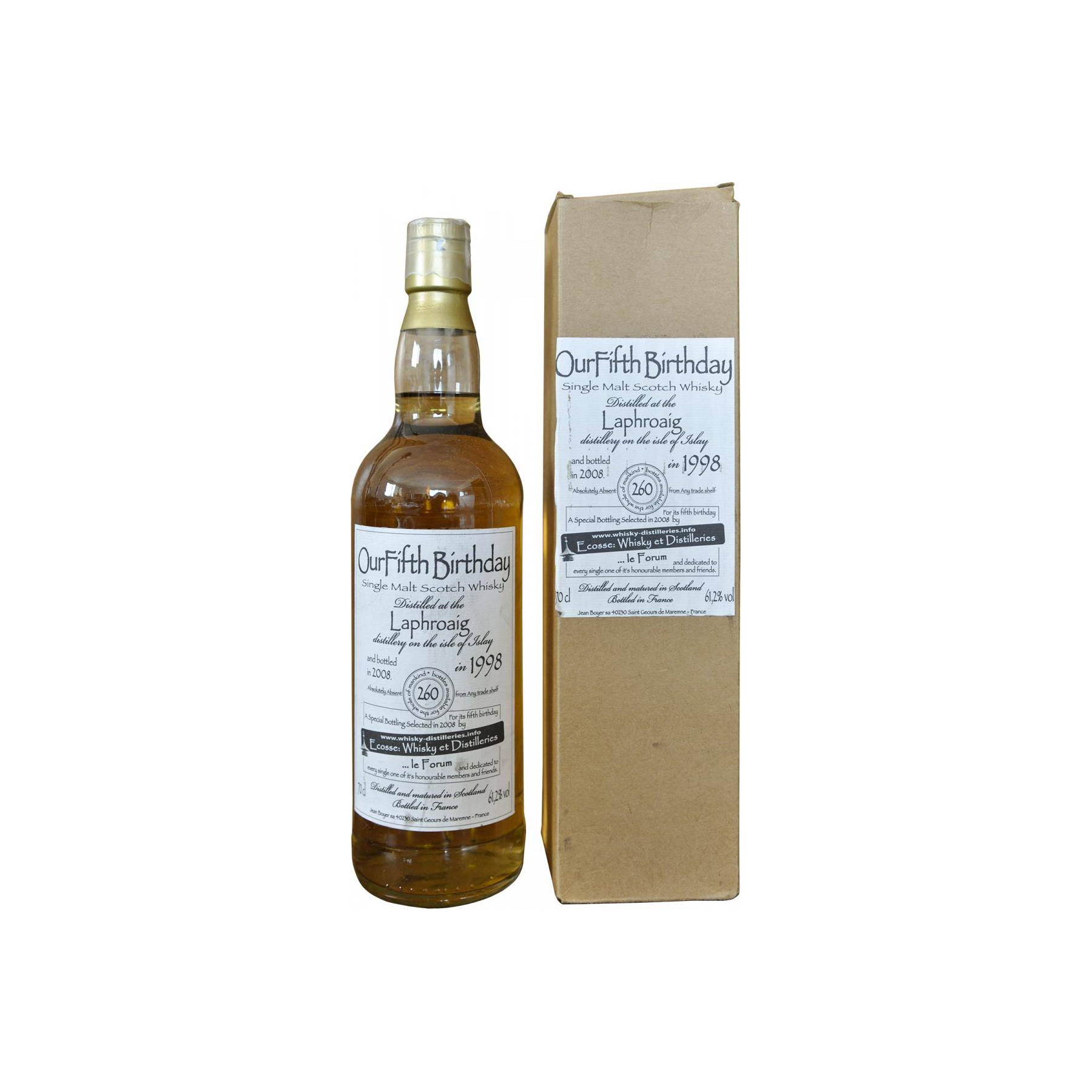 Laphroaig 1998 10 Years Single Malt Whisky 3