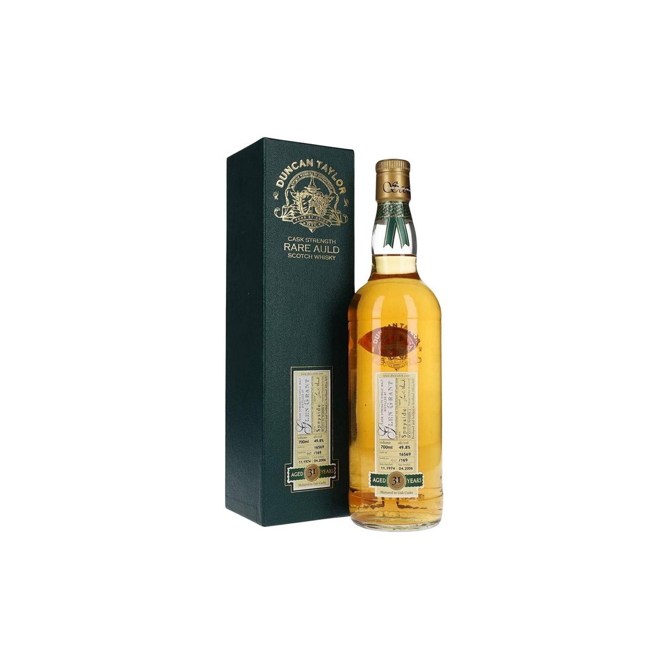 Glen Grant Rare Auld 1974 31 Years Single Malt Whisky 3
