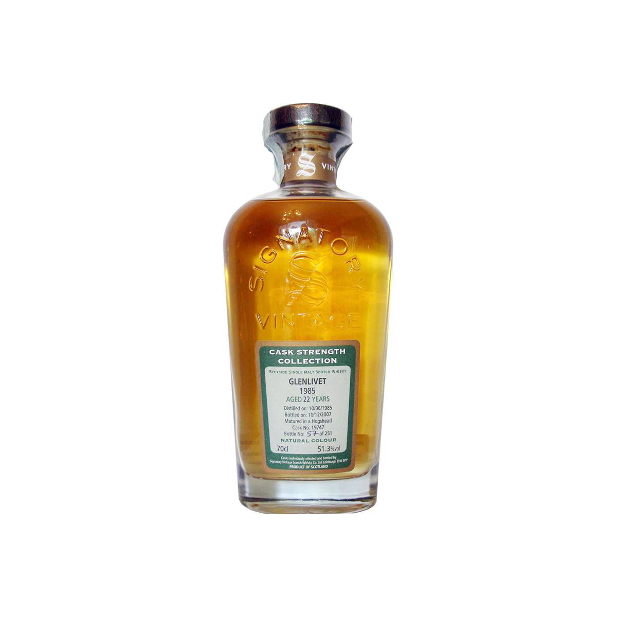 The Glenlivet Cask Strength Collection 1985 22 Years Single Malt Whisky