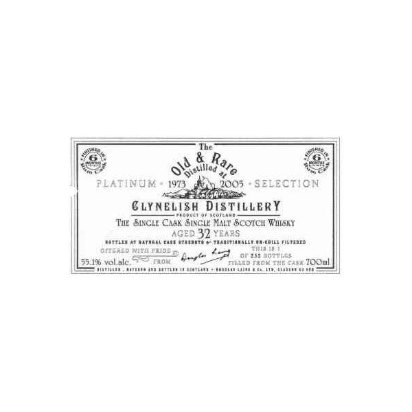 Clynelish 1973 32 Years Single Malt Whisky