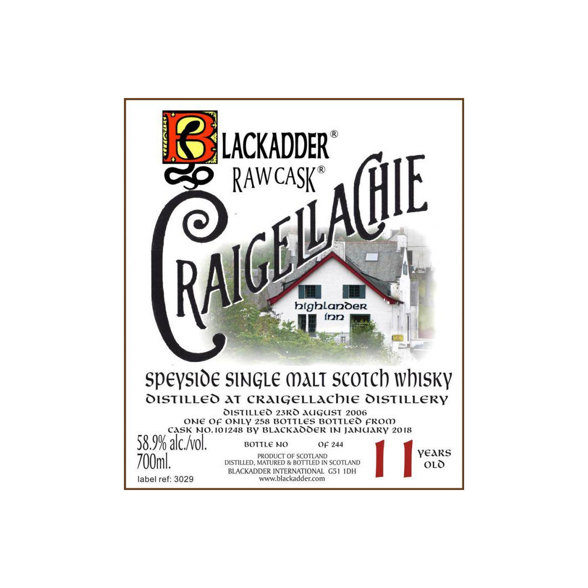 Craigellachie 2006 11 Years Single Malt Whisky 2