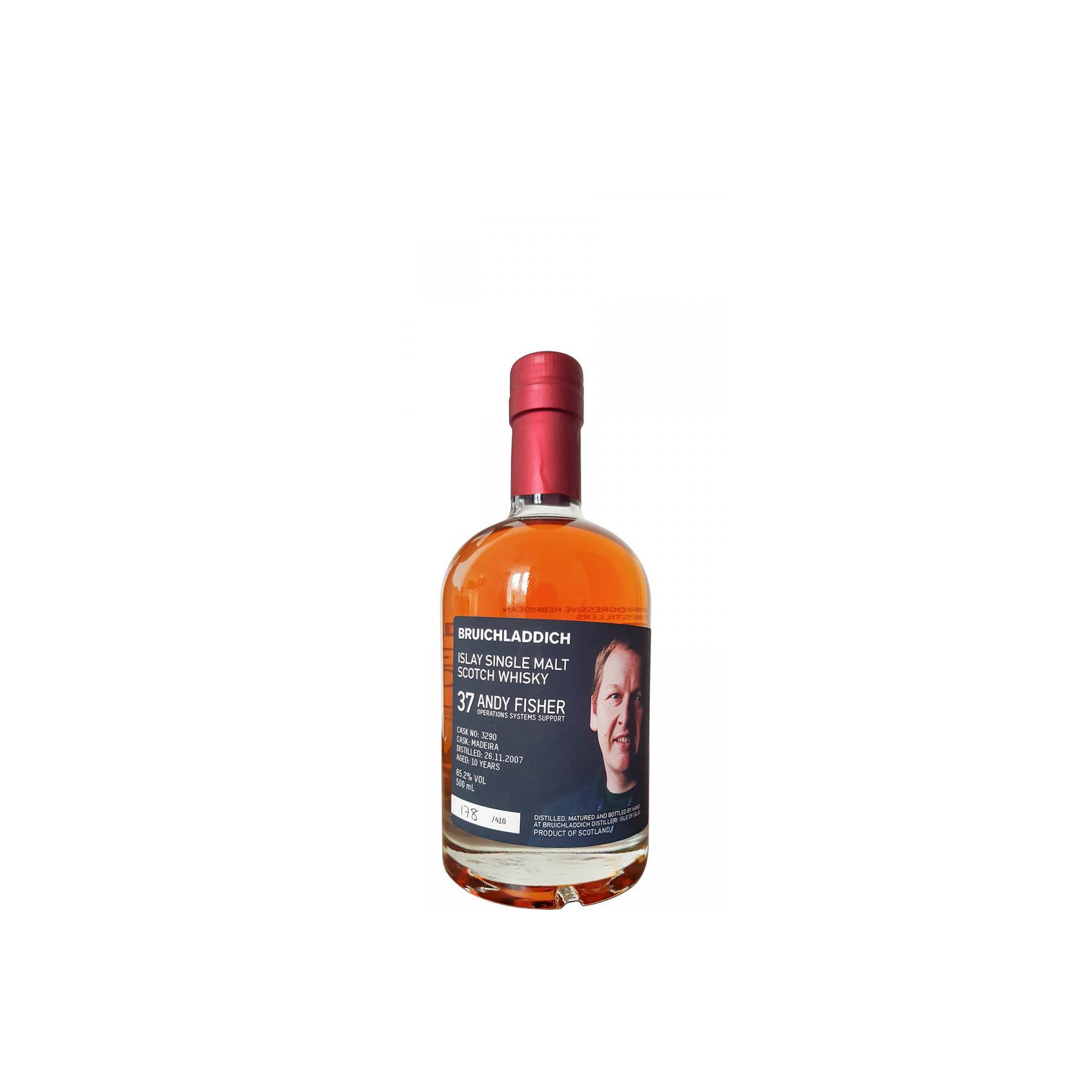 Bruichladdich 2007 10 Years Single Malt Whisky