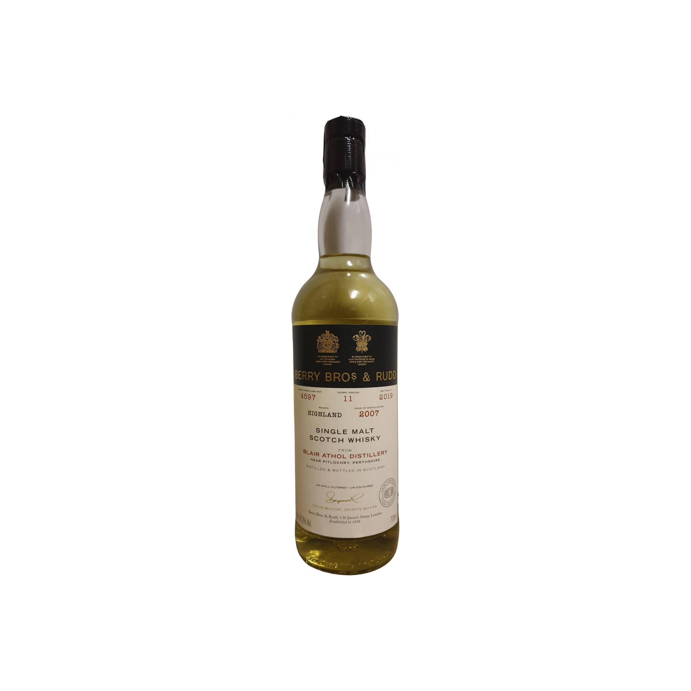 Blair Athol 2007 11 Years Single Malt Whisky