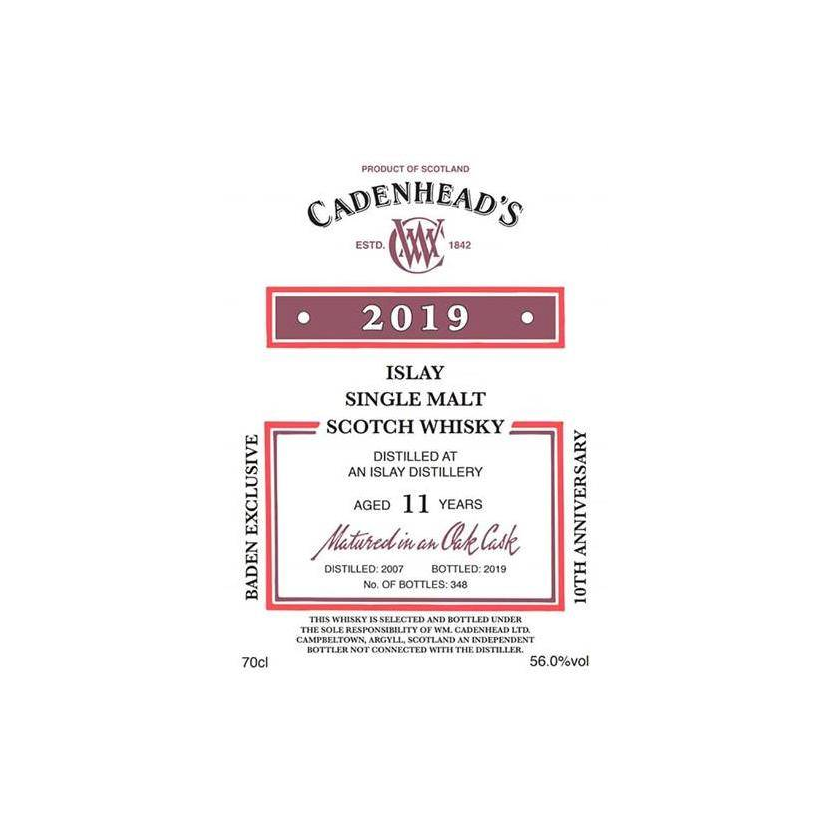 Cadenhead 2007 11 Years Single Malt Whisky 2