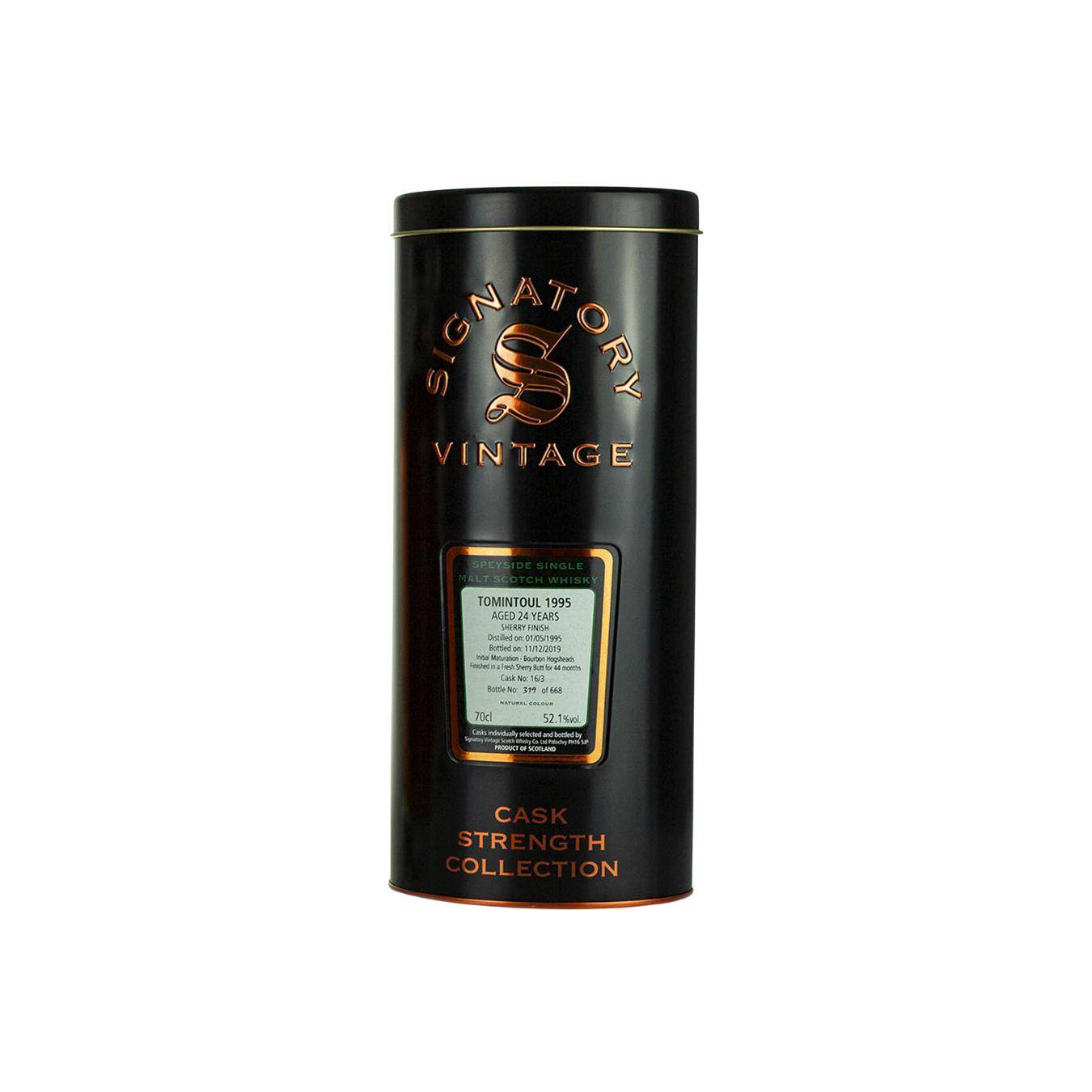 Tomintoul Cask Strength Collection 1995 24 Years Single Malt Whisky 2