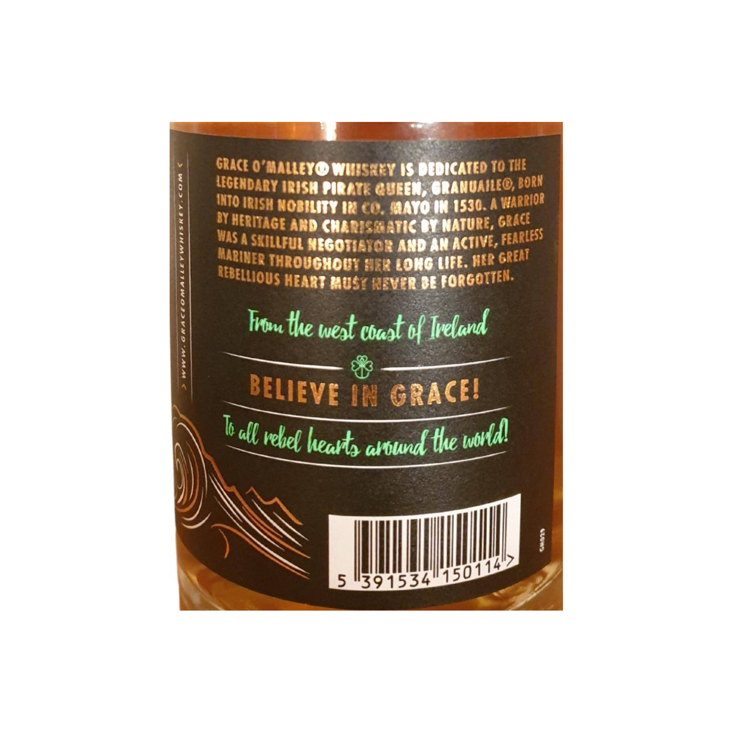 Grace O'Malley Blended Irish Whisky ITUT 3