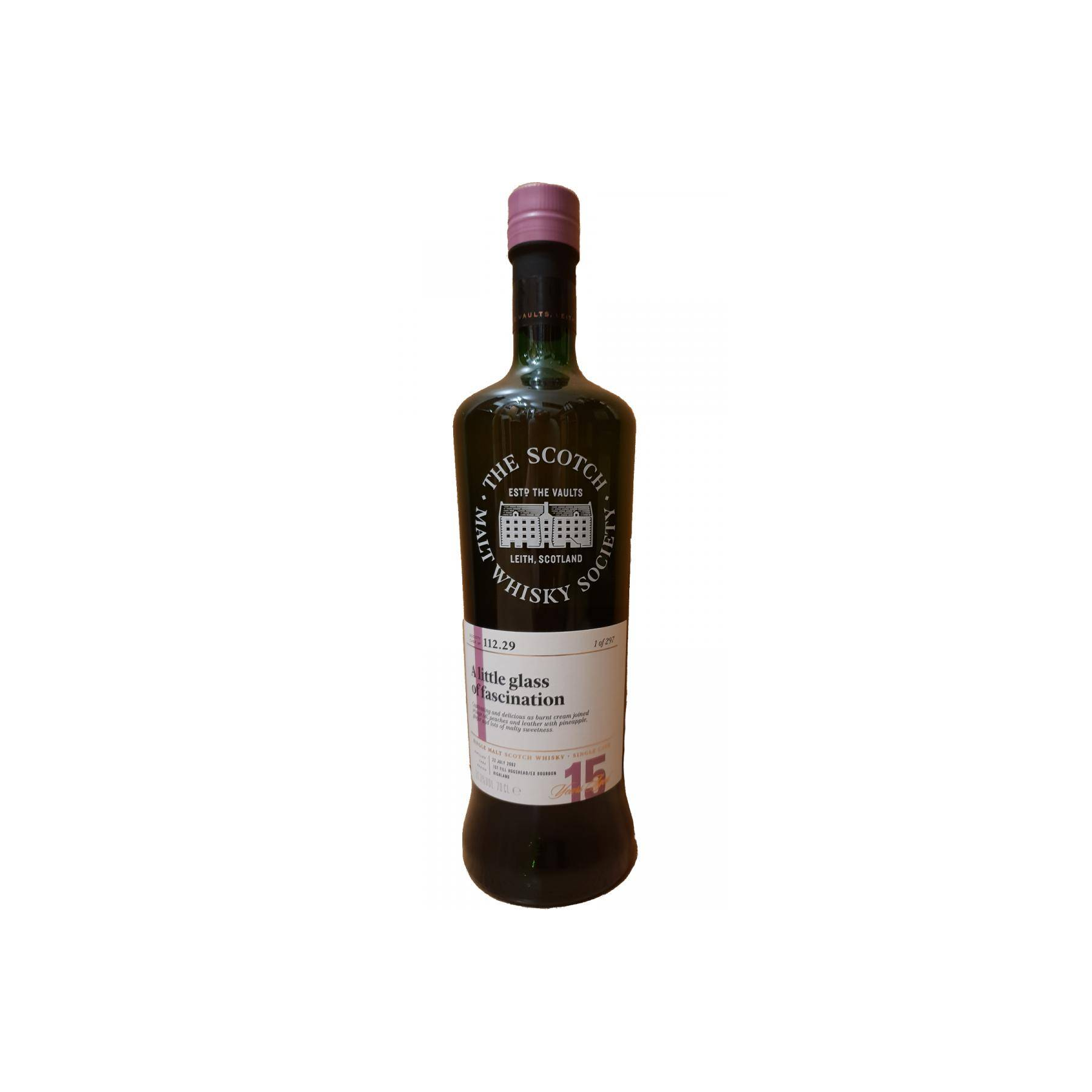 The Scotch Malt Whisky Society 2002 15 Years Single Malt Whisky