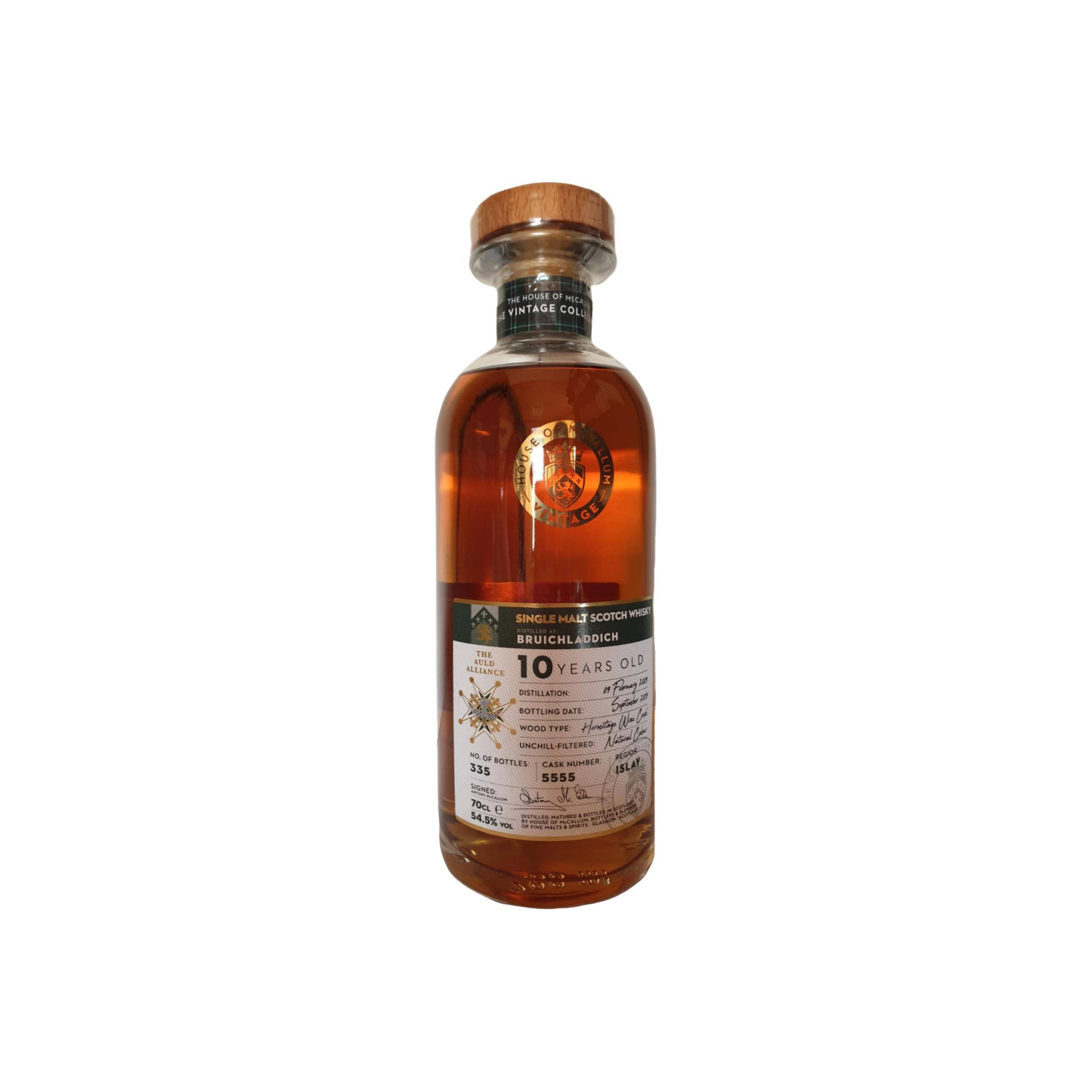 Bruichladdich 2009 10 Years Single Malt Whisky