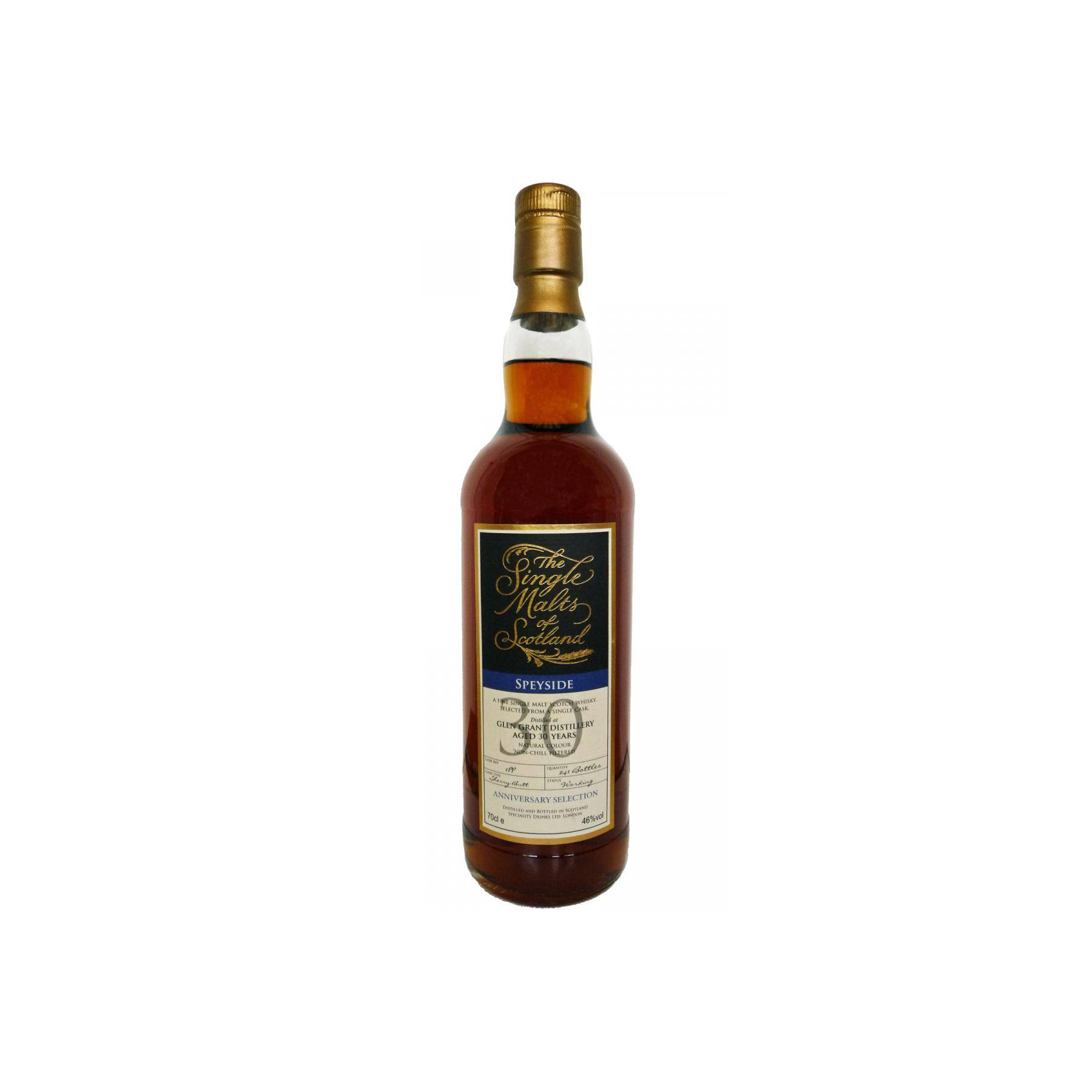Glen Grant The Single Malts of Scotland 30 Years Single Malt Whisky 2