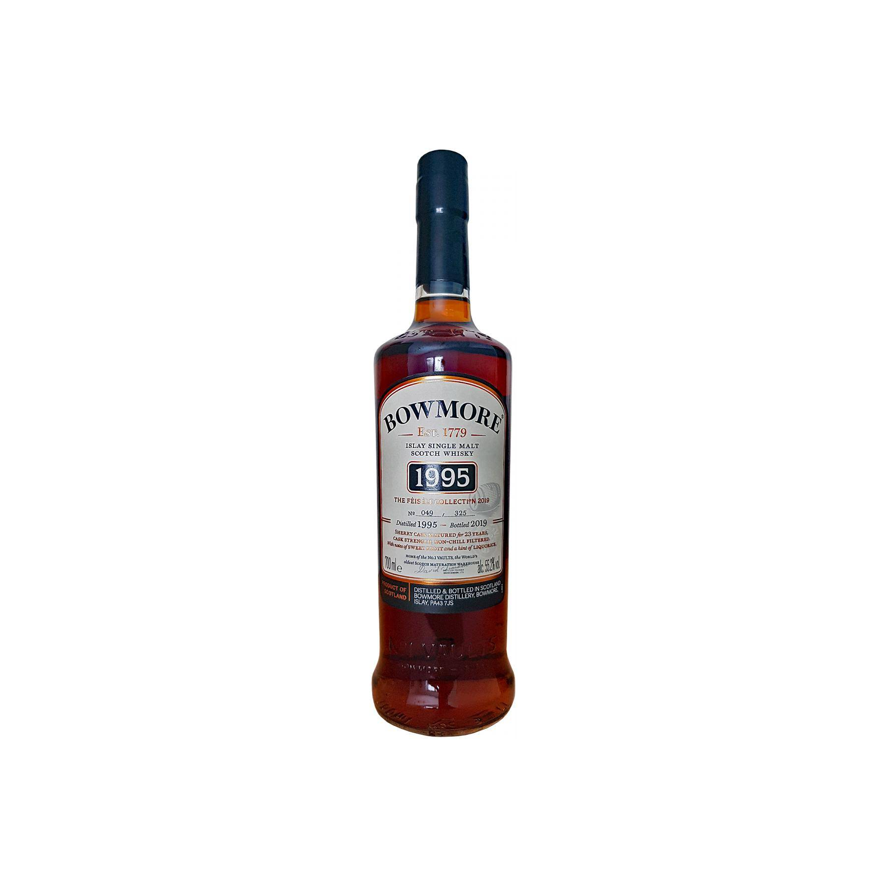 Bowmore 1995 23 Years Single Malt Whisky