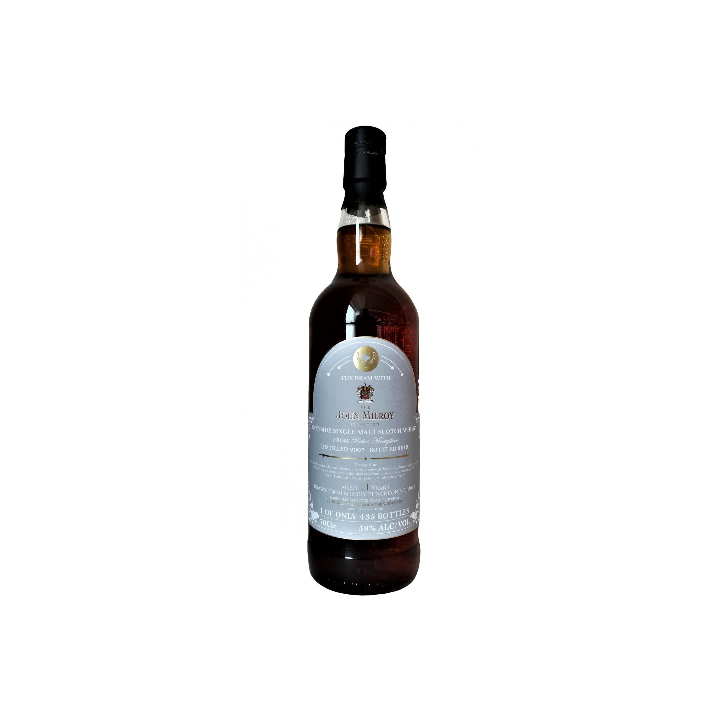 The Whiskyfind 2007 11 Years Single Malt Whisky