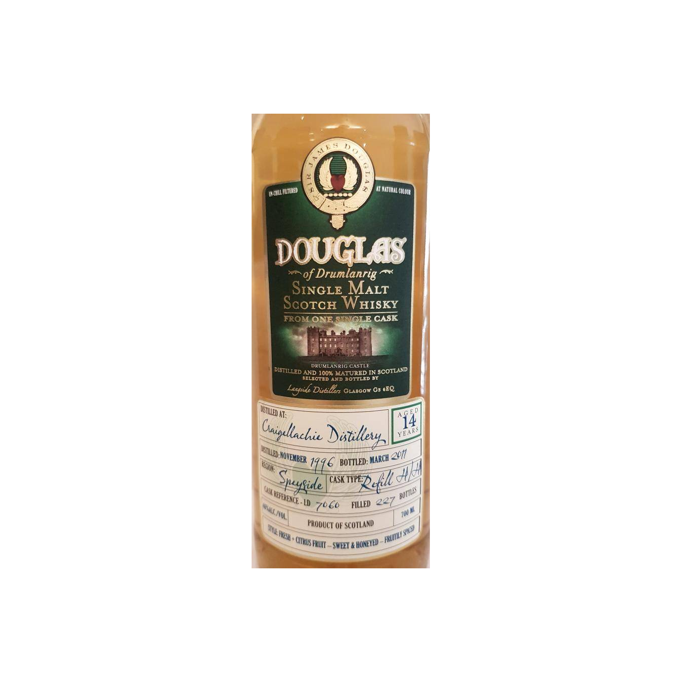 Craigellachie 1996 14 Years Single Malt Whisky 3
