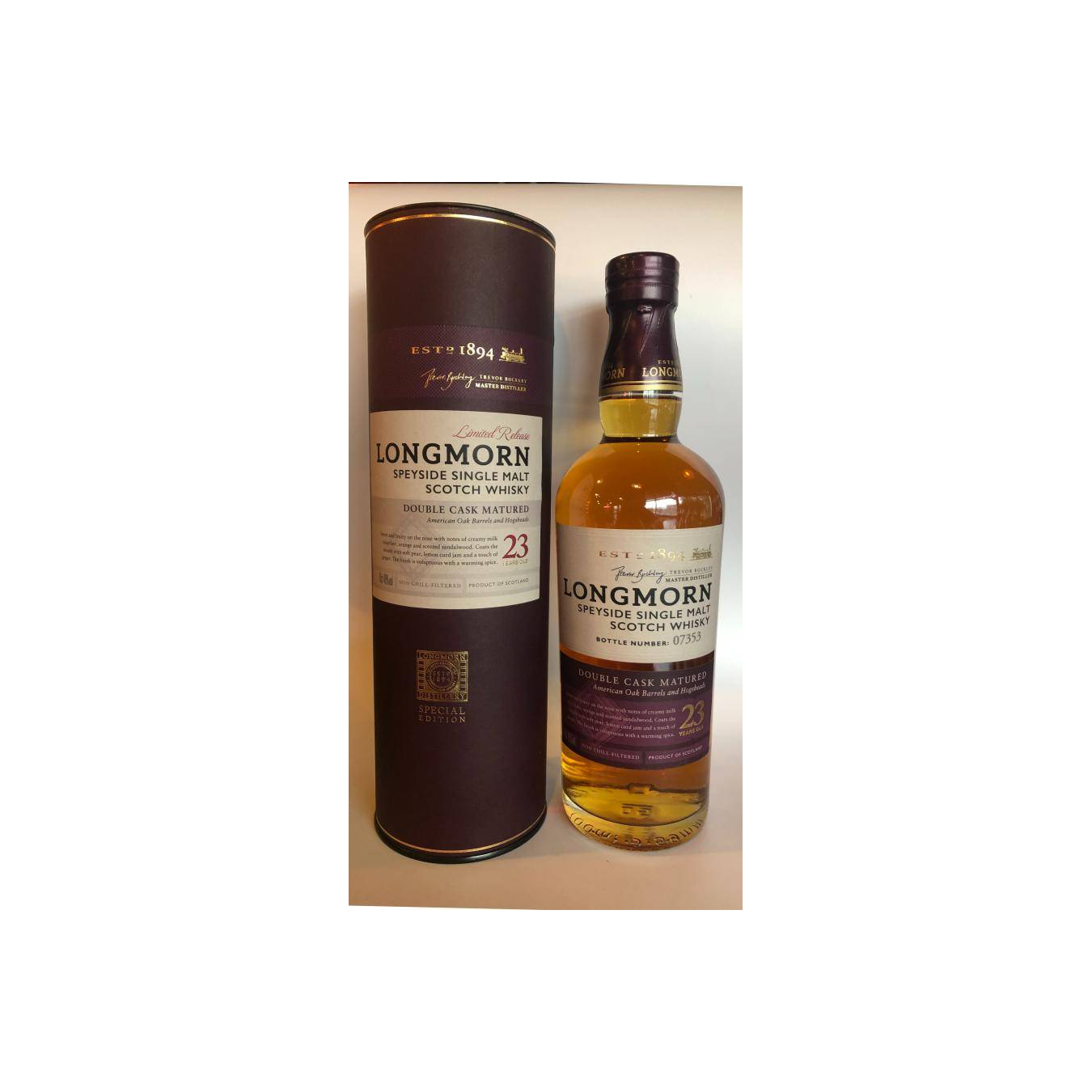 Longmorn 23 Years Single Malt Whisky 2