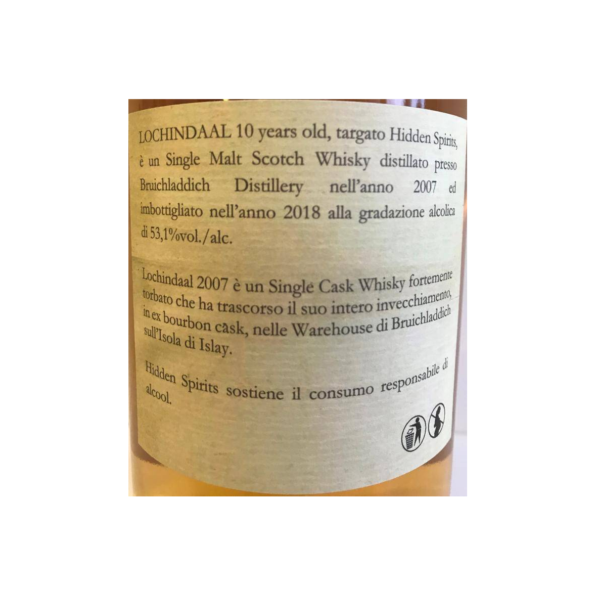 Bruichladdich 2007 10 Years Single Malt Whisky 3