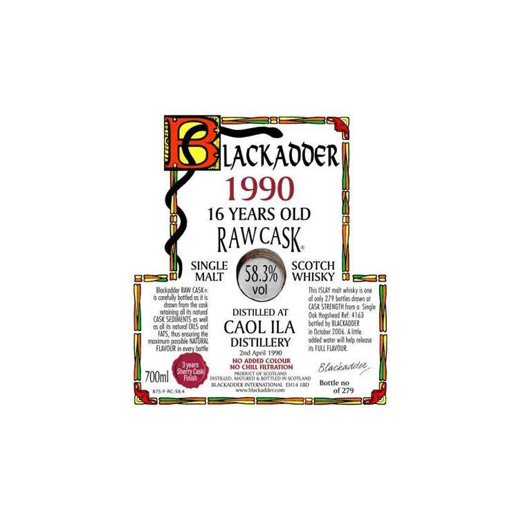Caol Ila Raw Cask 1990 16 Years Single Malt Whisky 2