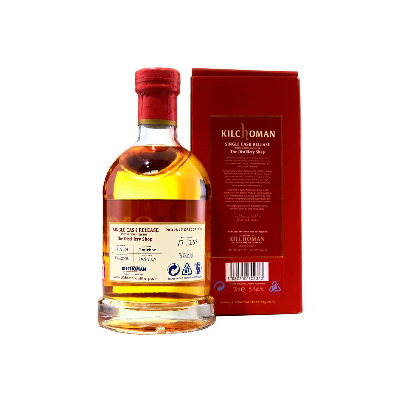 Kilchoman 2008 10 Years Single Malt Whisky 2