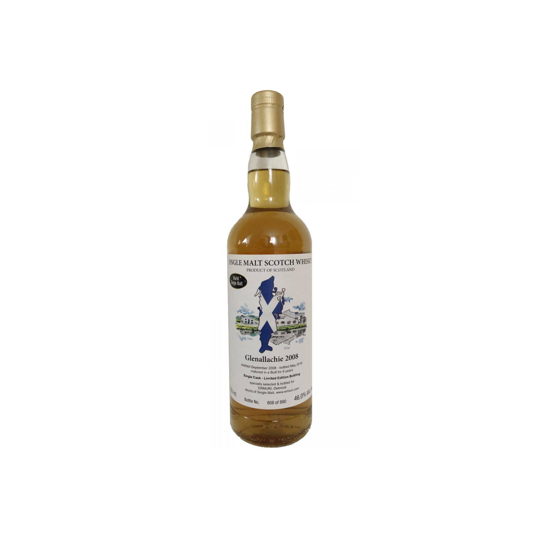 The GlenAllachie 2008 9 Years Single Malt Whisky