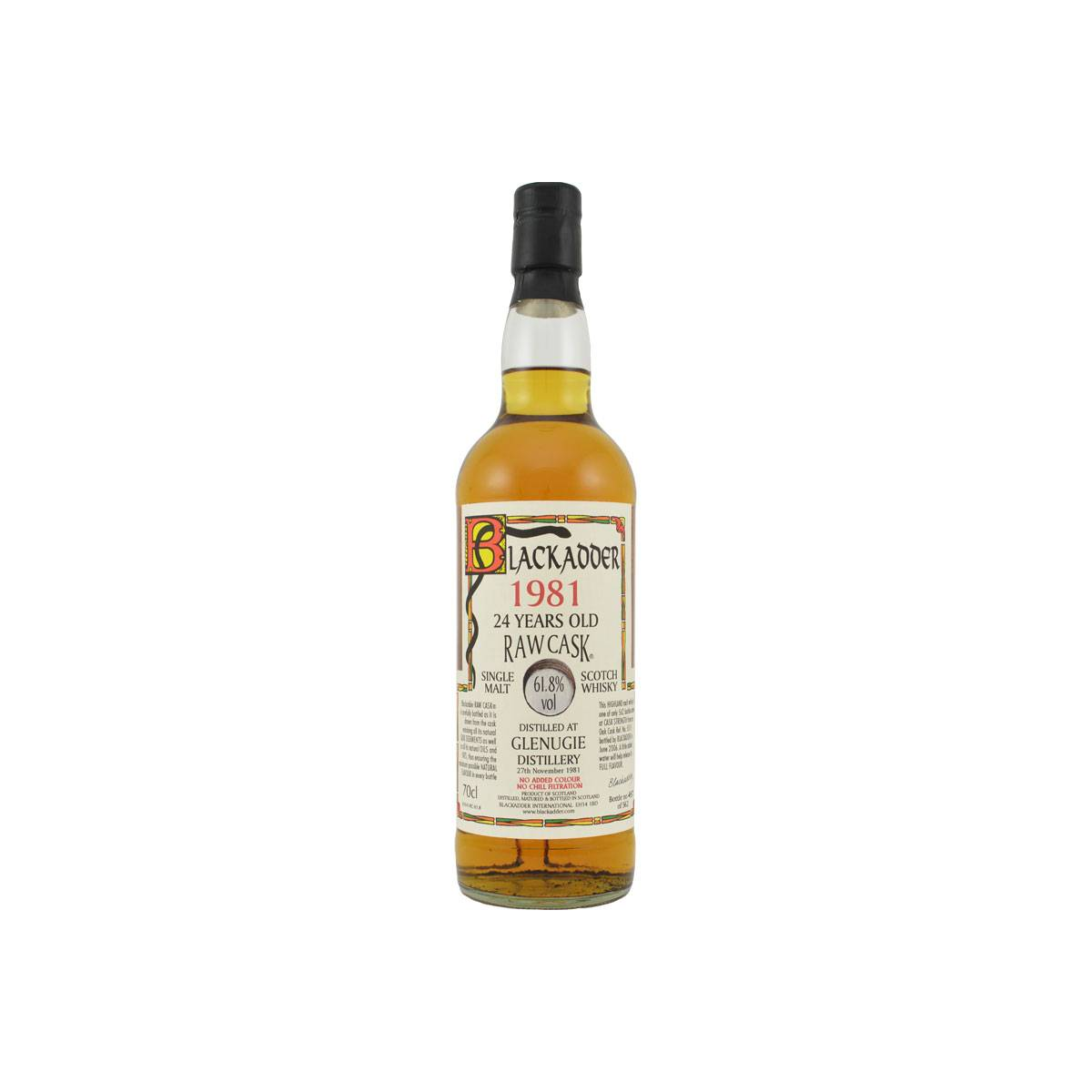 Glenugie Raw Cask 1981 24 Years Single Malt Whisky
