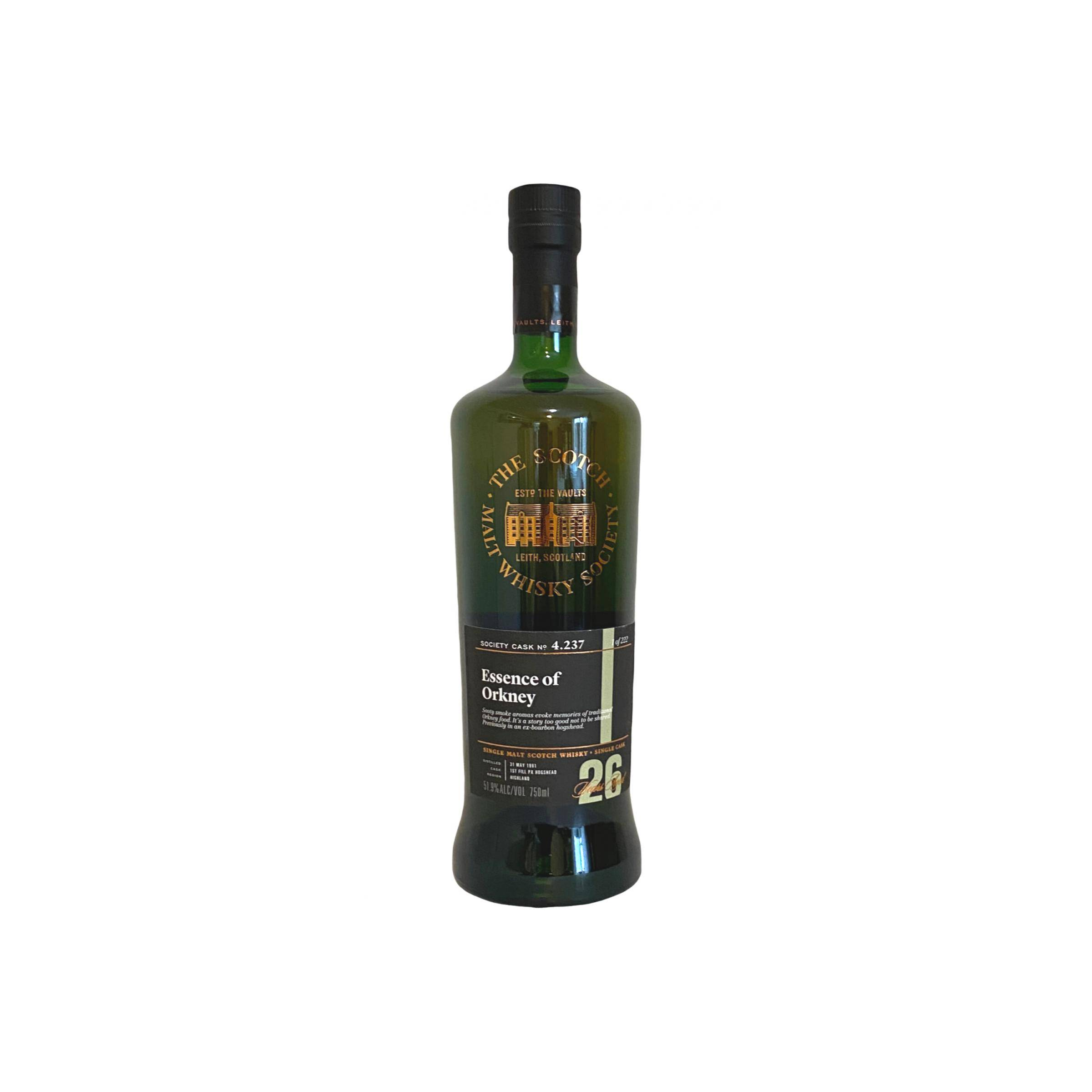 The Scotch Malt Whisky Society 1991 26 Years Single Malt Whisky
