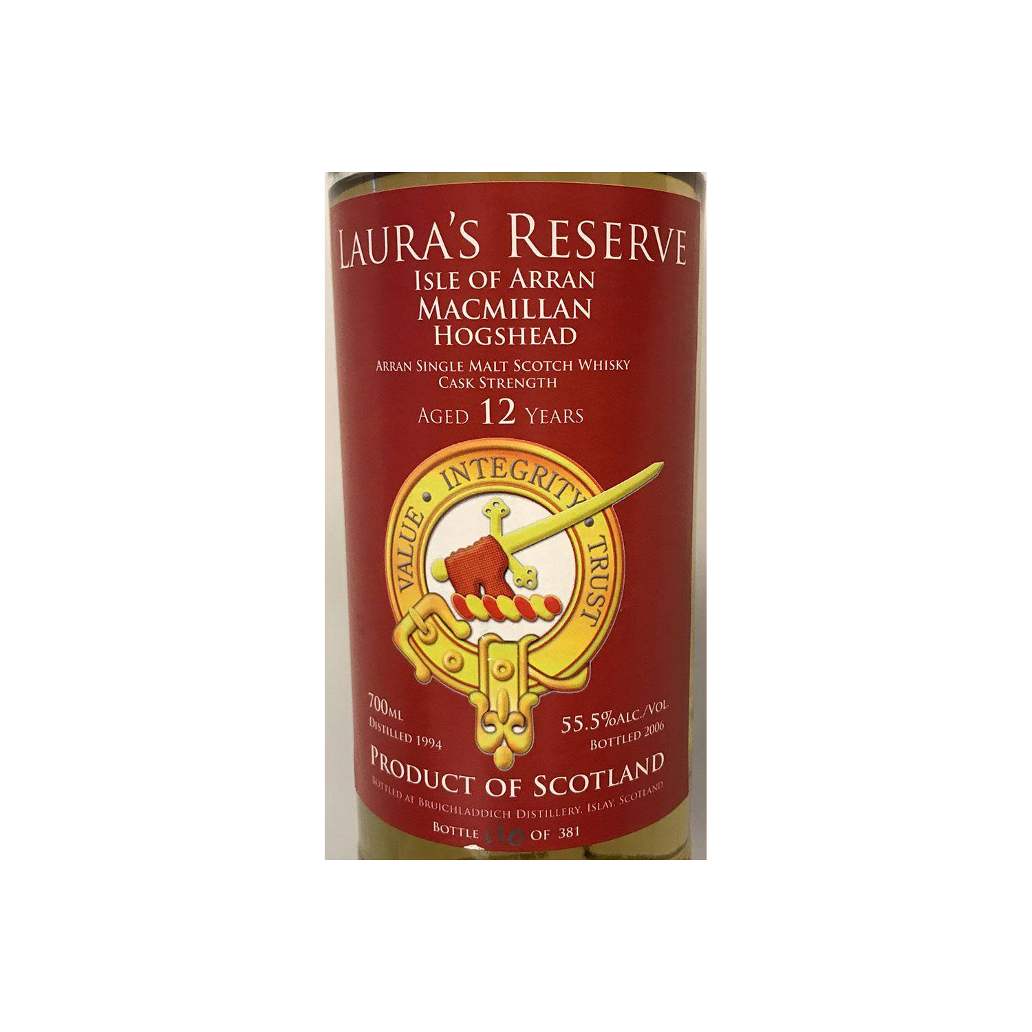 Arran 1994 12 Years Single Malt Whisky