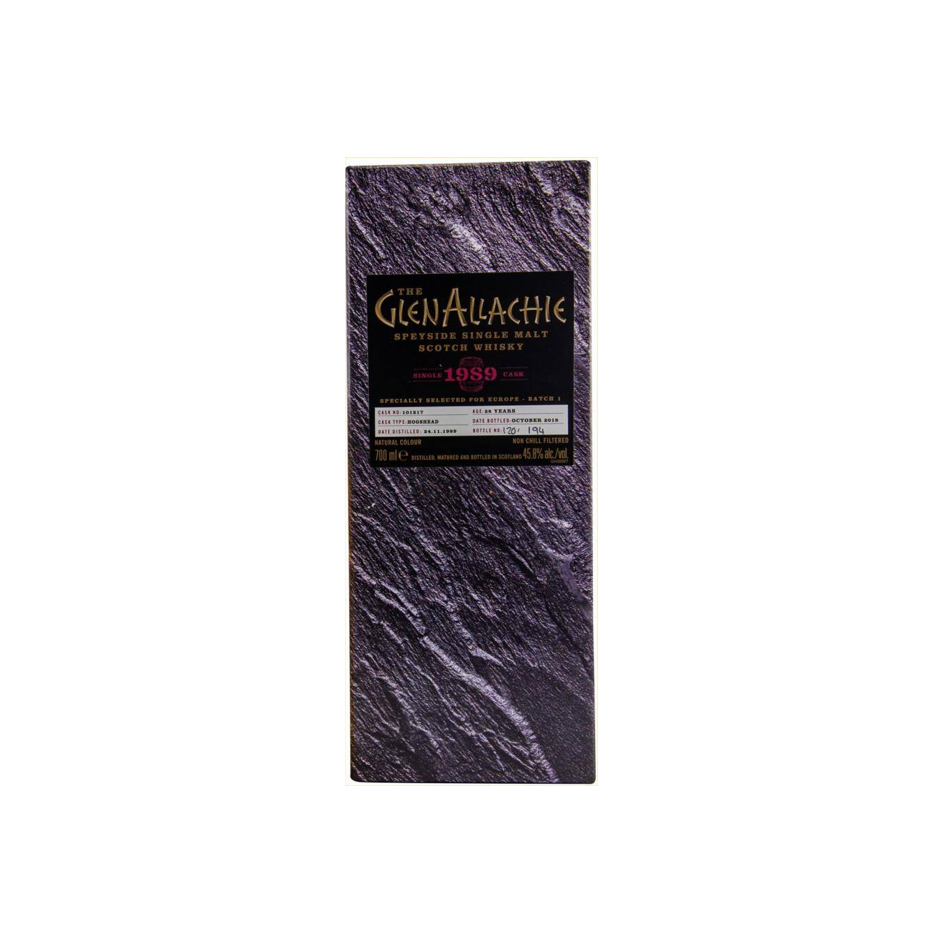 The GlenAllachie 1989 28 Years Single Malt Whisky 3
