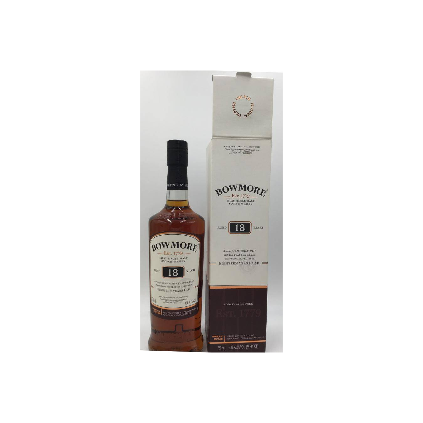 Bowmore 18 Years Single Malt Whisky 2