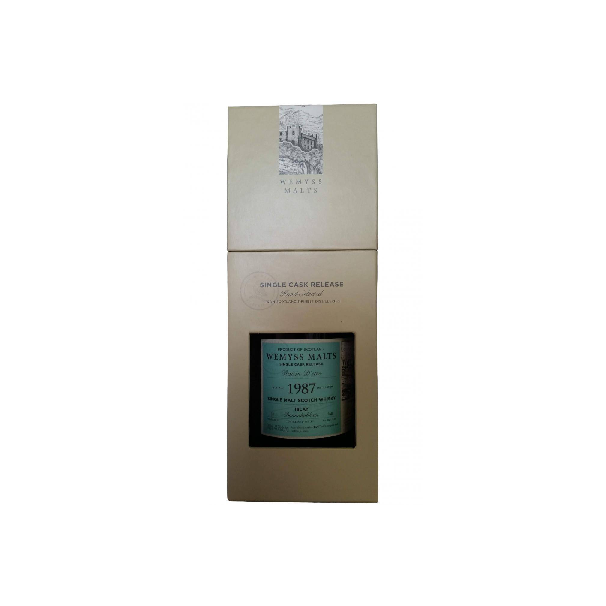 Bunnahabhain 1987 31 Years Single Malt Whisky 3