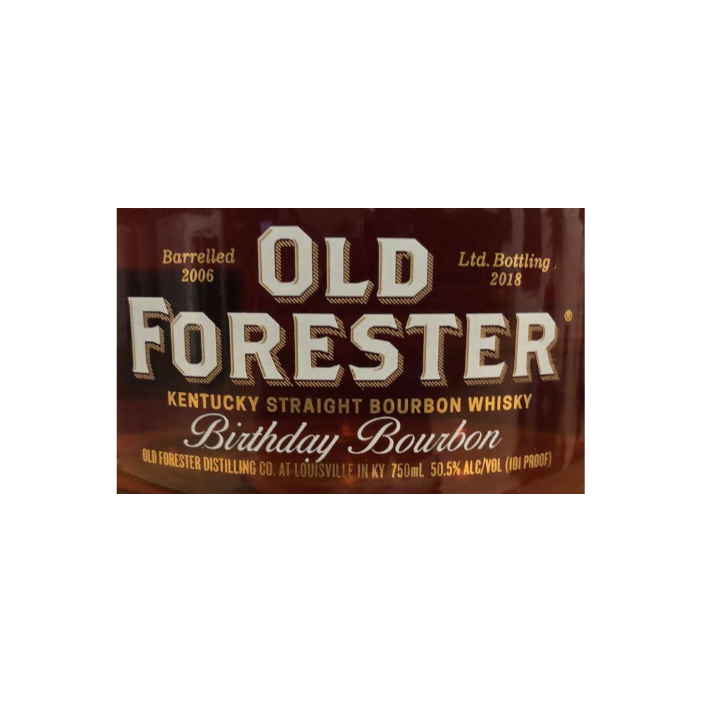 Old Forester 2006 - Birthday Bourbon 3