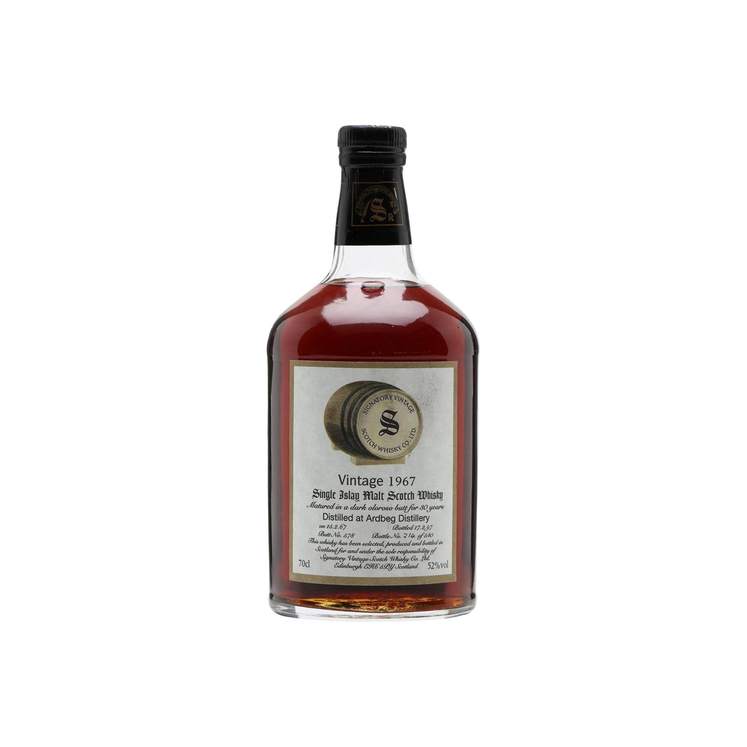 Ardbeg Vintage Collection - Dumpy 1967 30 Years Single Malt Whisky