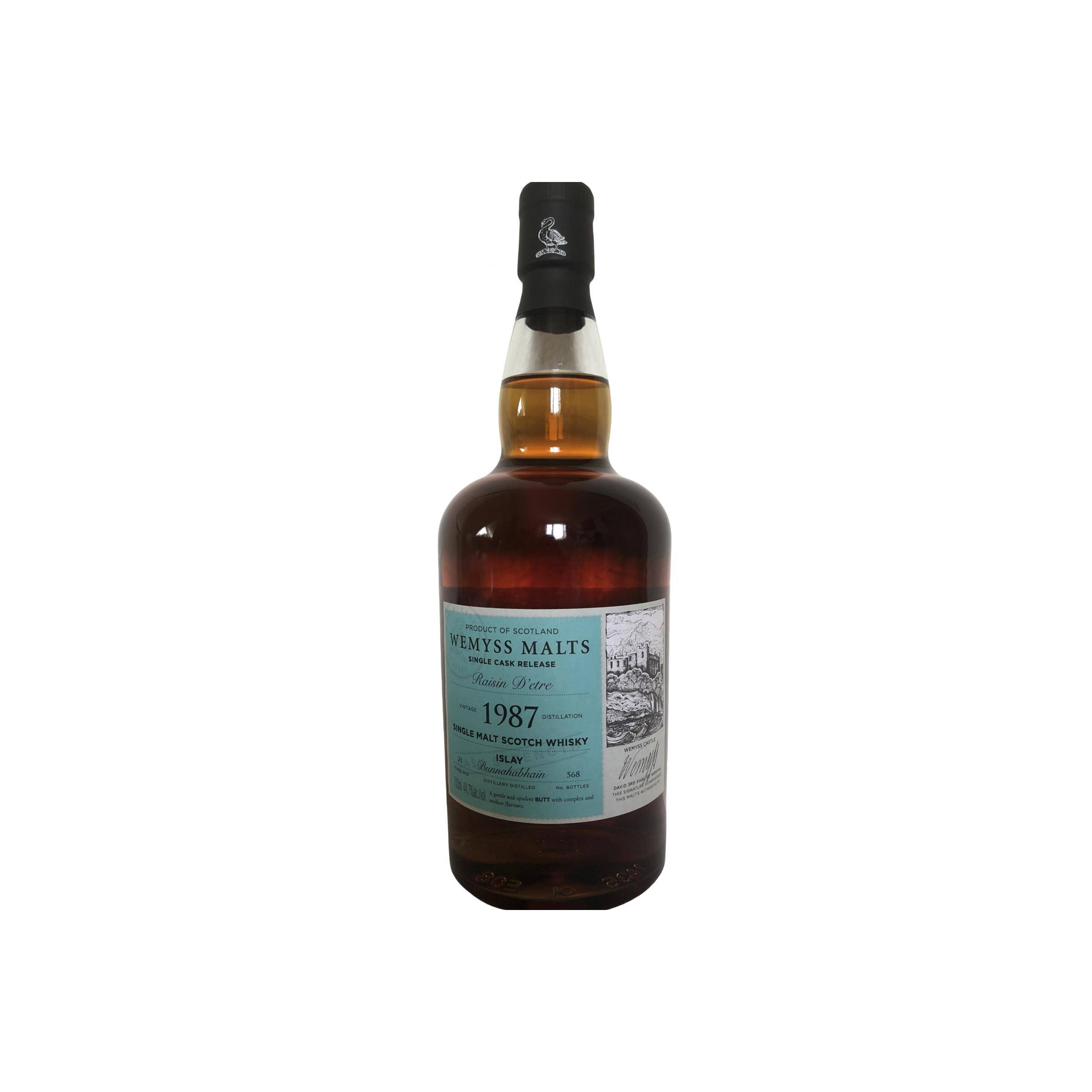 Bunnahabhain 1987 31 Years Single Malt Whisky